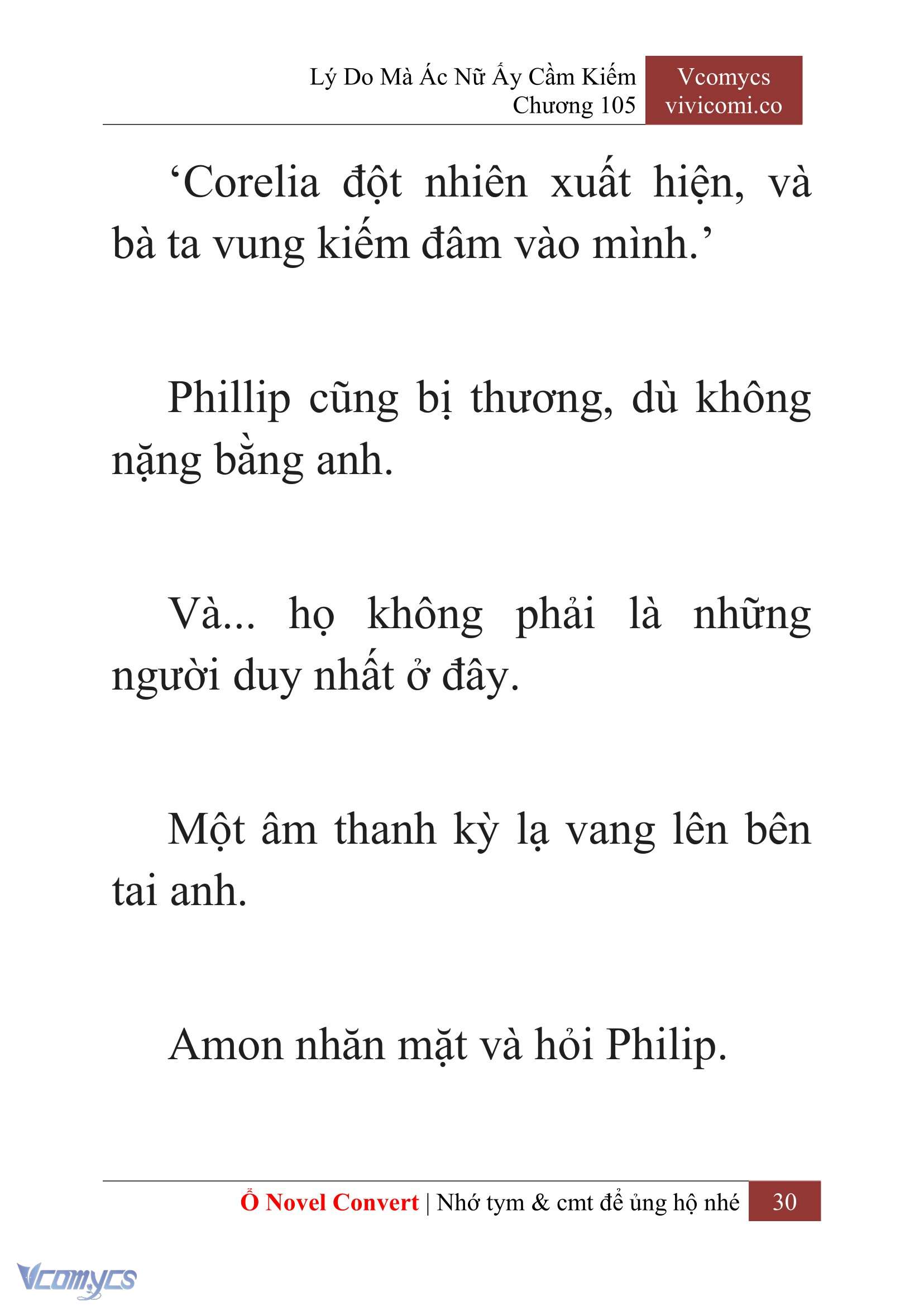 [Novel] Lý Do Mà Ác Nữ Ấy Cầm Kiếm Chap 105 - Trang 2