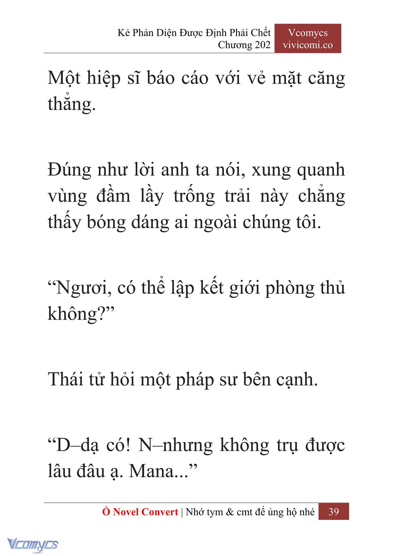 [Novel] Kẻ Phản Diện Được Định Phải Chết Chap 202 - Trang 2