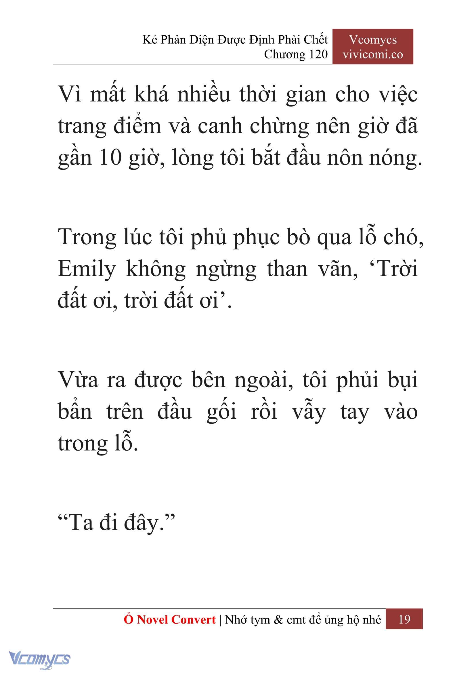[Novel] Kẻ Phản Diện Được Định Phải Chết Chap 120 - Trang 2