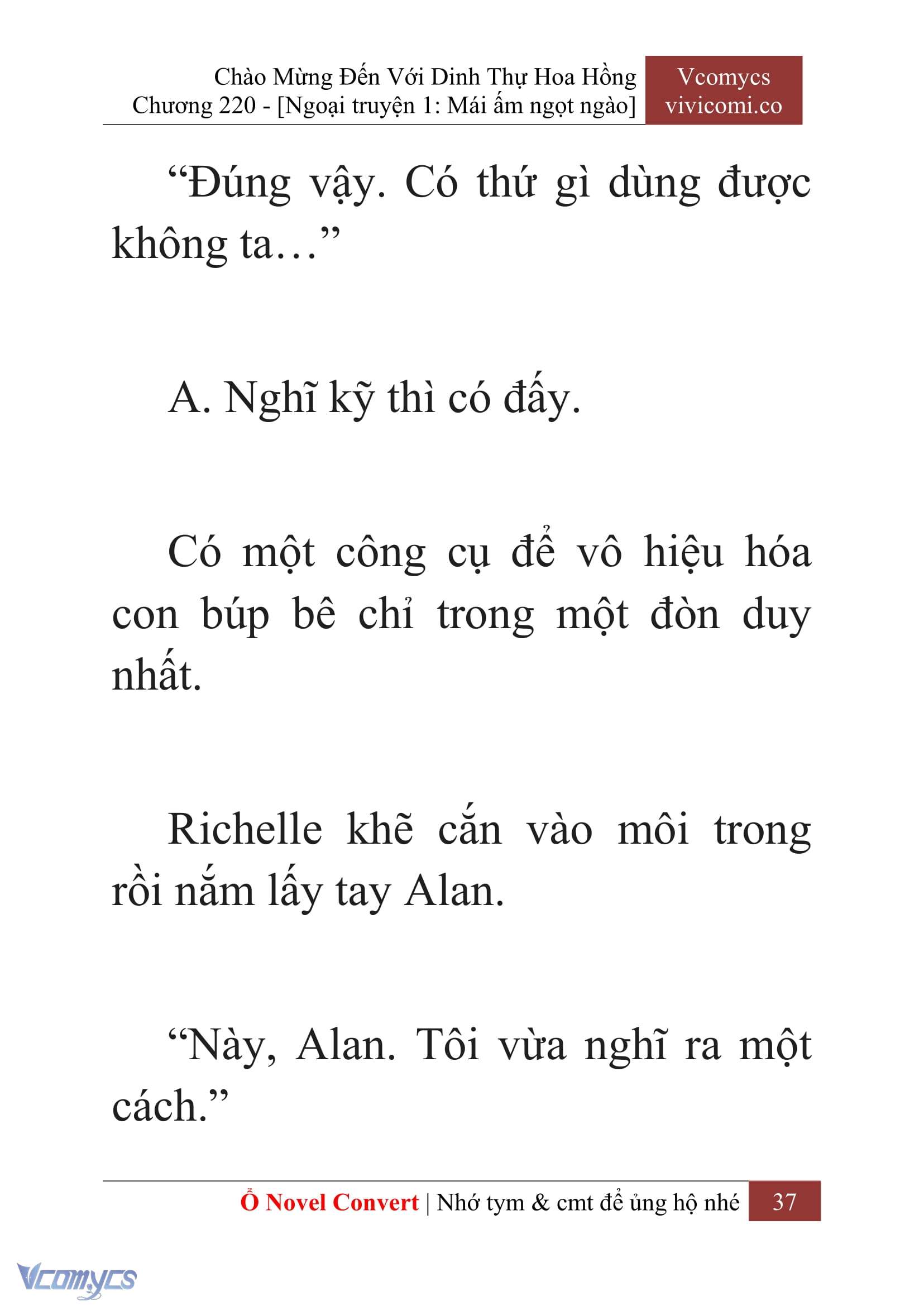 [Novel] Chào Mừng Đến Với Dinh Thự Hoa Hồng Chap 220 - Trang 2