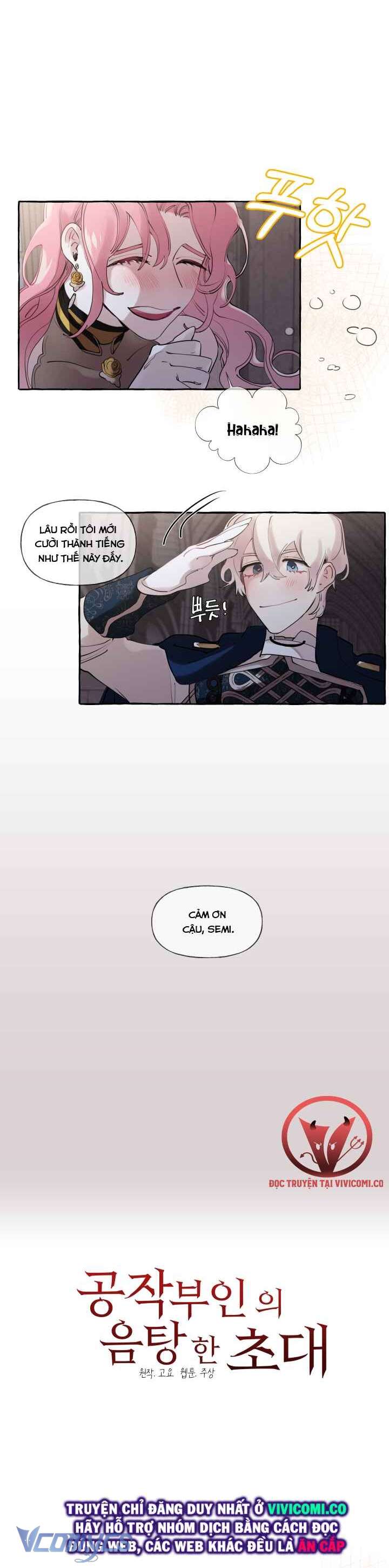 [18+] Lời Mời Gọi Phóng Đãng Của Công Tước Phu Nhân Chap 10 - Trang 2