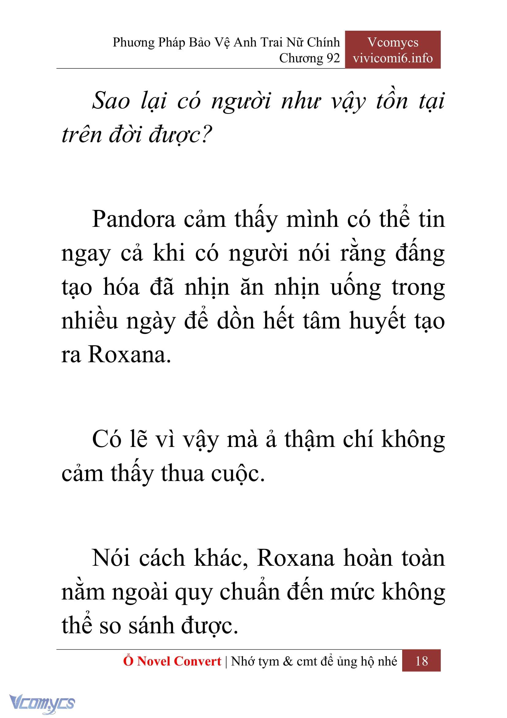 [Novel] Phương Pháp Bảo Vệ Anh Trai Nữ Chính Chap 92 - Trang 2