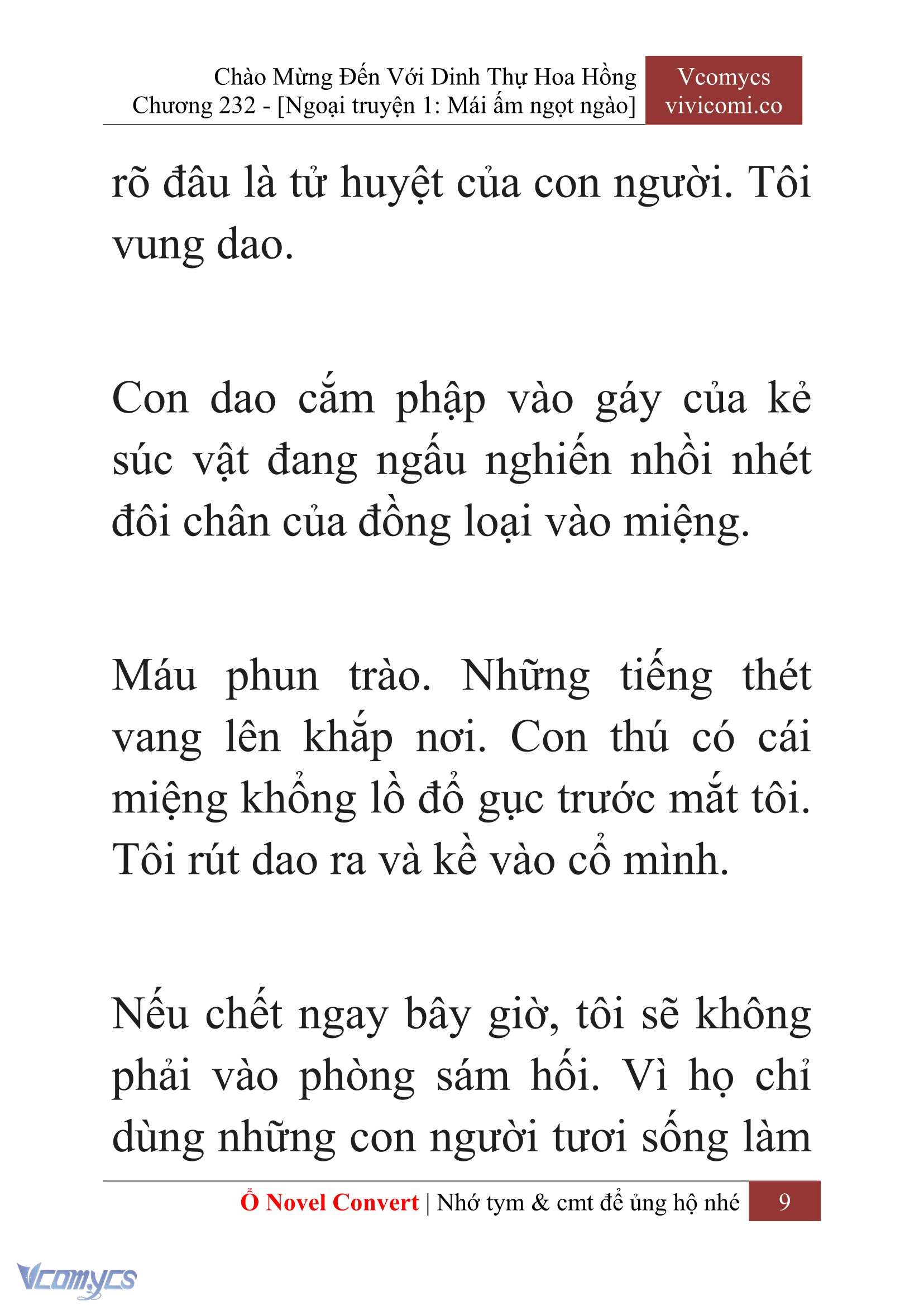 [Novel] Chào Mừng Đến Với Dinh Thự Hoa Hồng Chap 232 - Trang 2