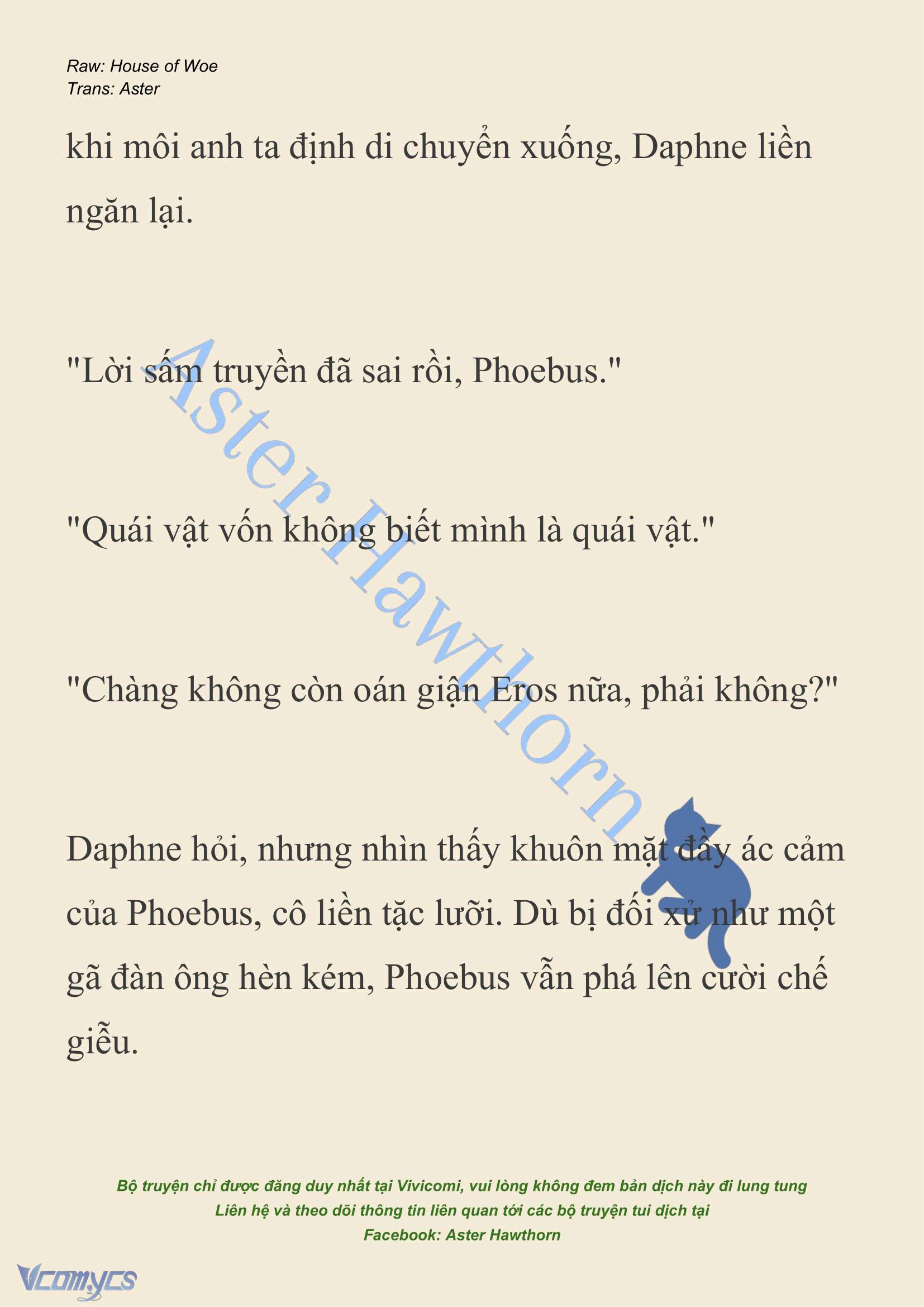 [NOVEL] Dành Cho Các Nữ Thần: Dành cho Psyche Chap 14 - Trang 2