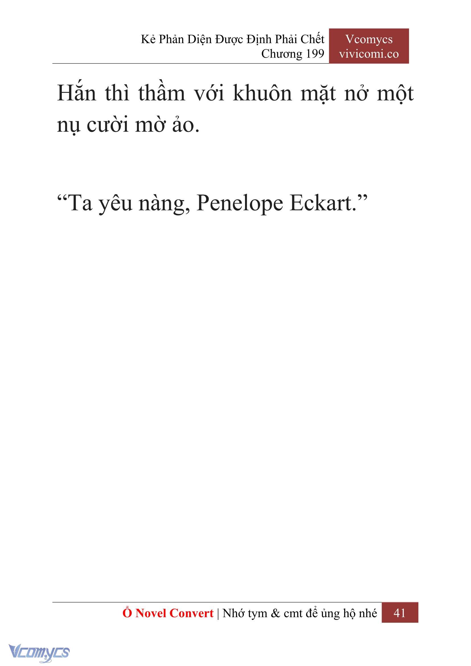 [Novel] Kẻ Phản Diện Được Định Phải Chết Chap 199 - Trang 2