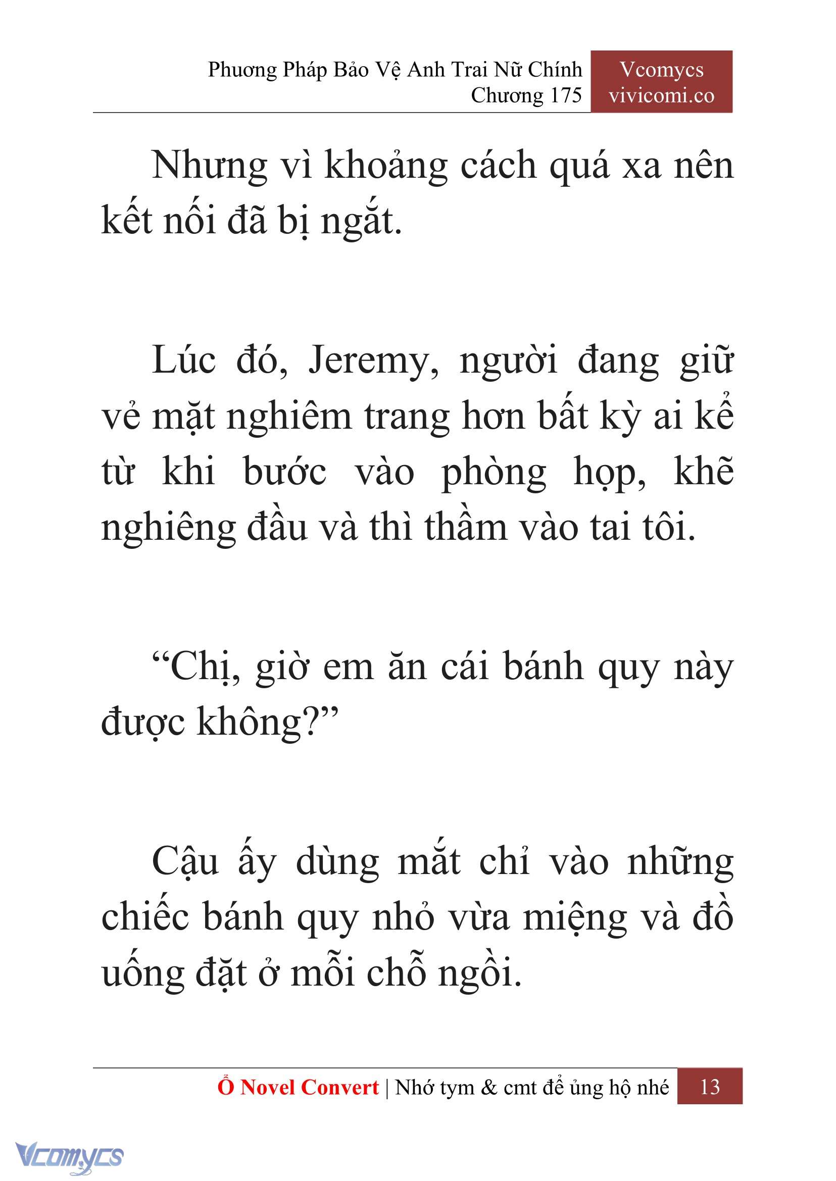 [Novel] Phương Pháp Bảo Vệ Anh Trai Nữ Chính Chap 175 - Trang 2
