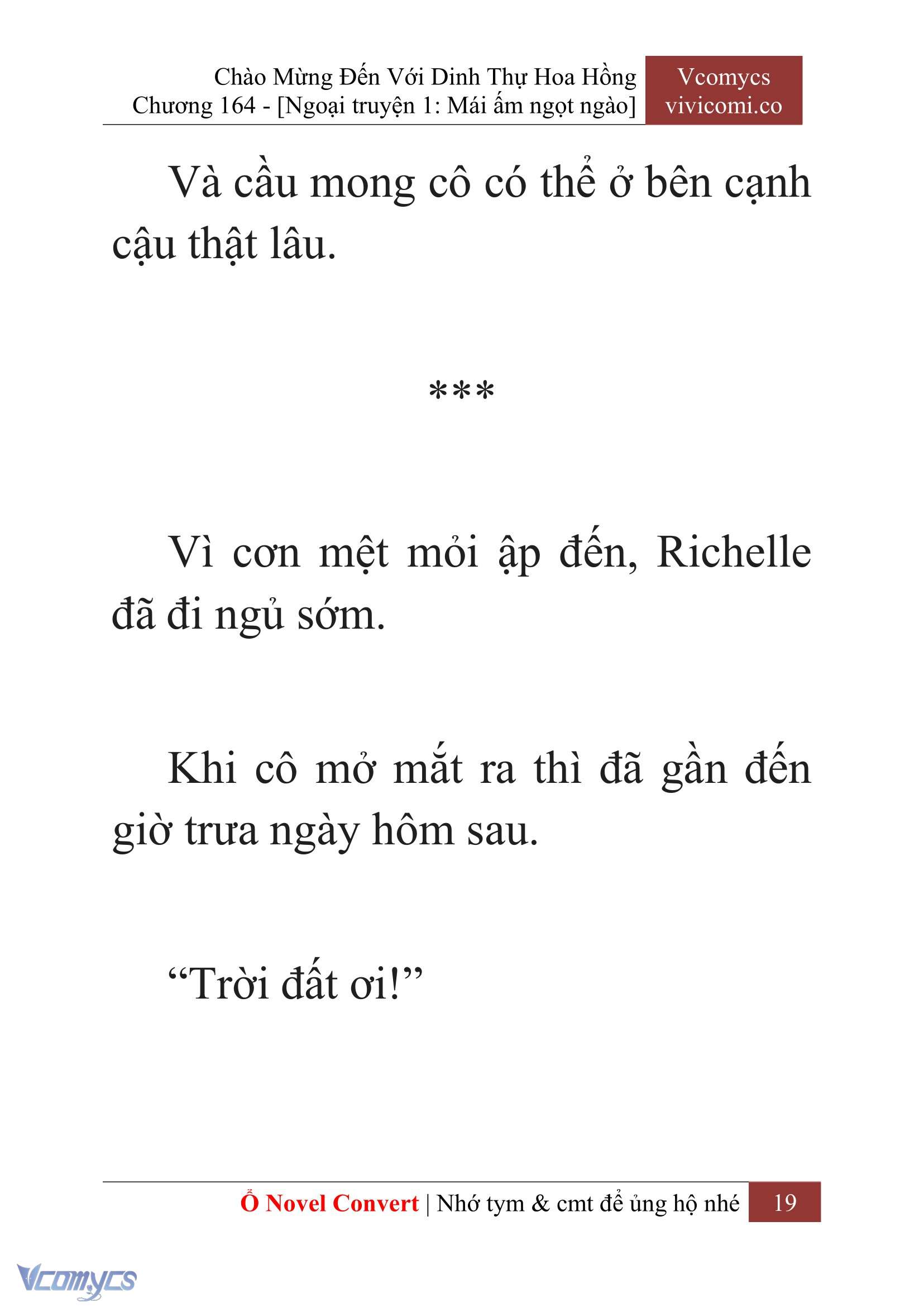 [Novel] Chào Mừng Đến Với Dinh Thự Hoa Hồng Chap 164 - Trang 2