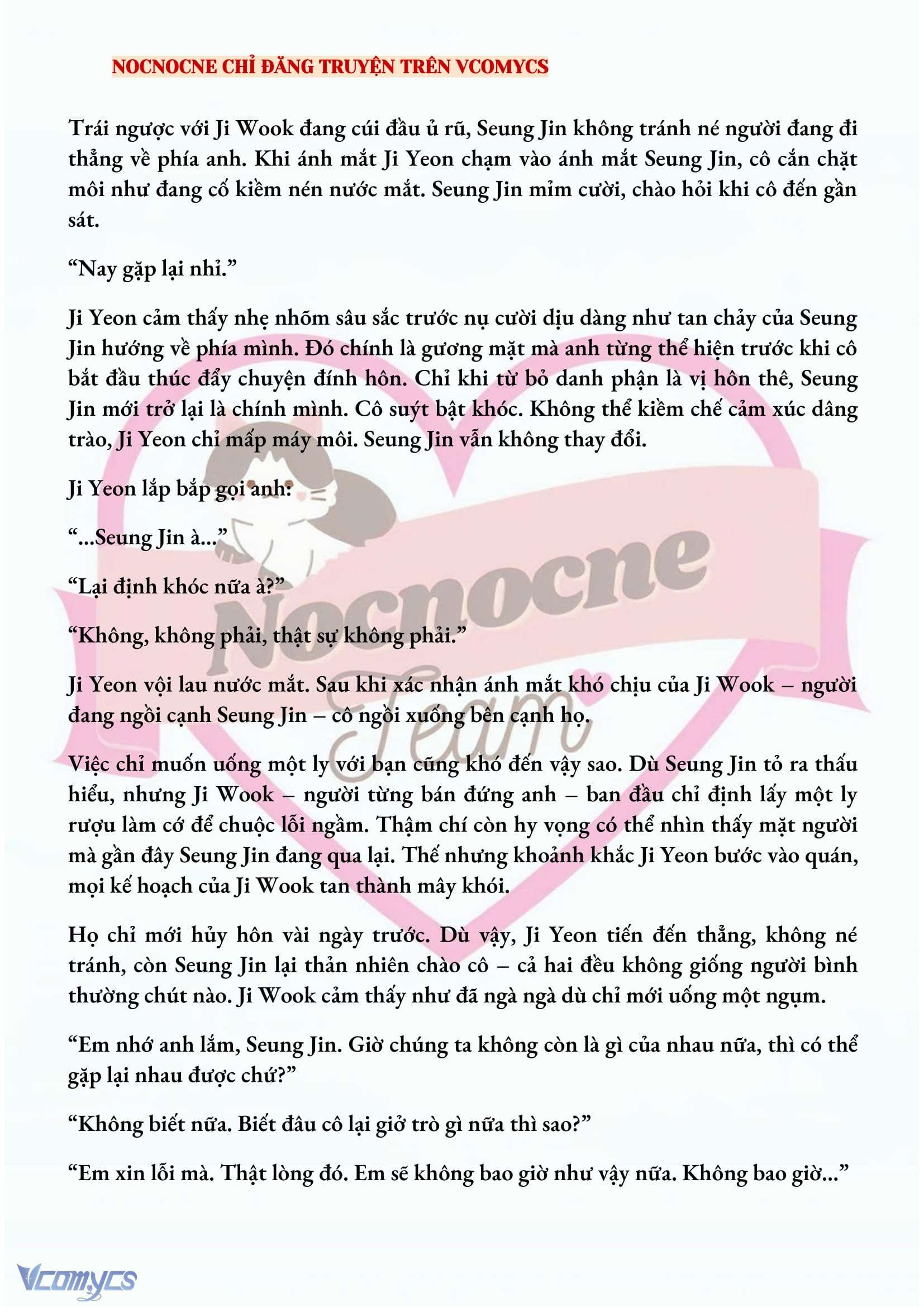 [NOVEL] CHÚNG TA KẾT THÚC VÀO MÙA THU Chap 20 - Trang 2