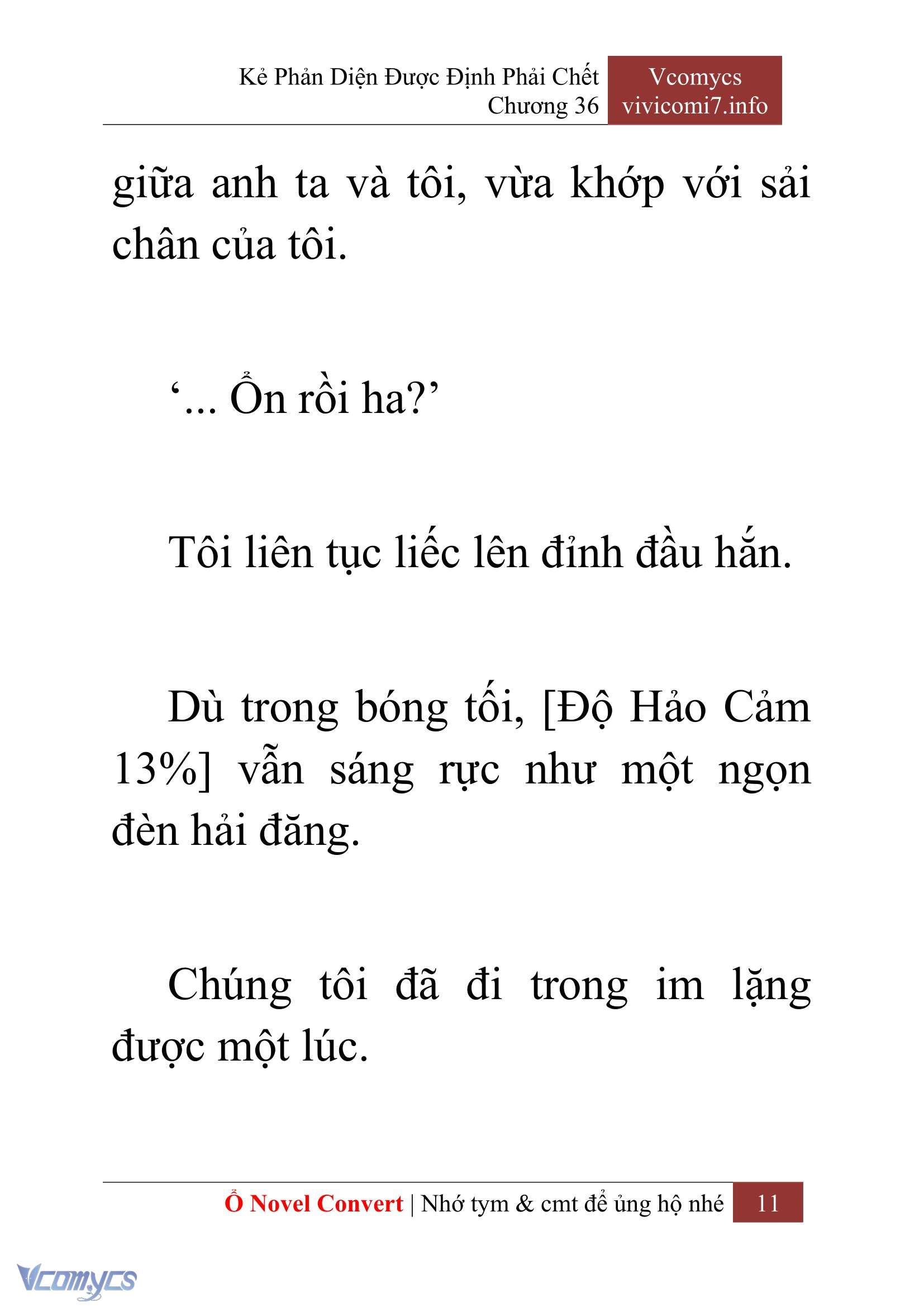 [Novel] Kẻ Phản Diện Được Định Phải Chết Chap 36 - Next Chap 37
