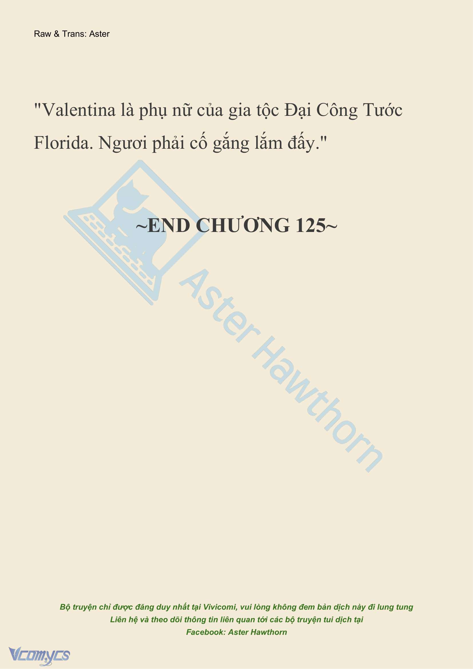 [NOVEL] Thiên Đường Của Valentina Chap 125 - Trang 2
