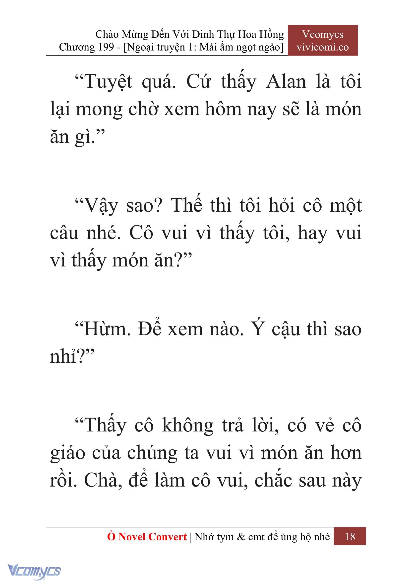 [Novel] Chào Mừng Đến Với Dinh Thự Hoa Hồng Chap 199 - Trang 2