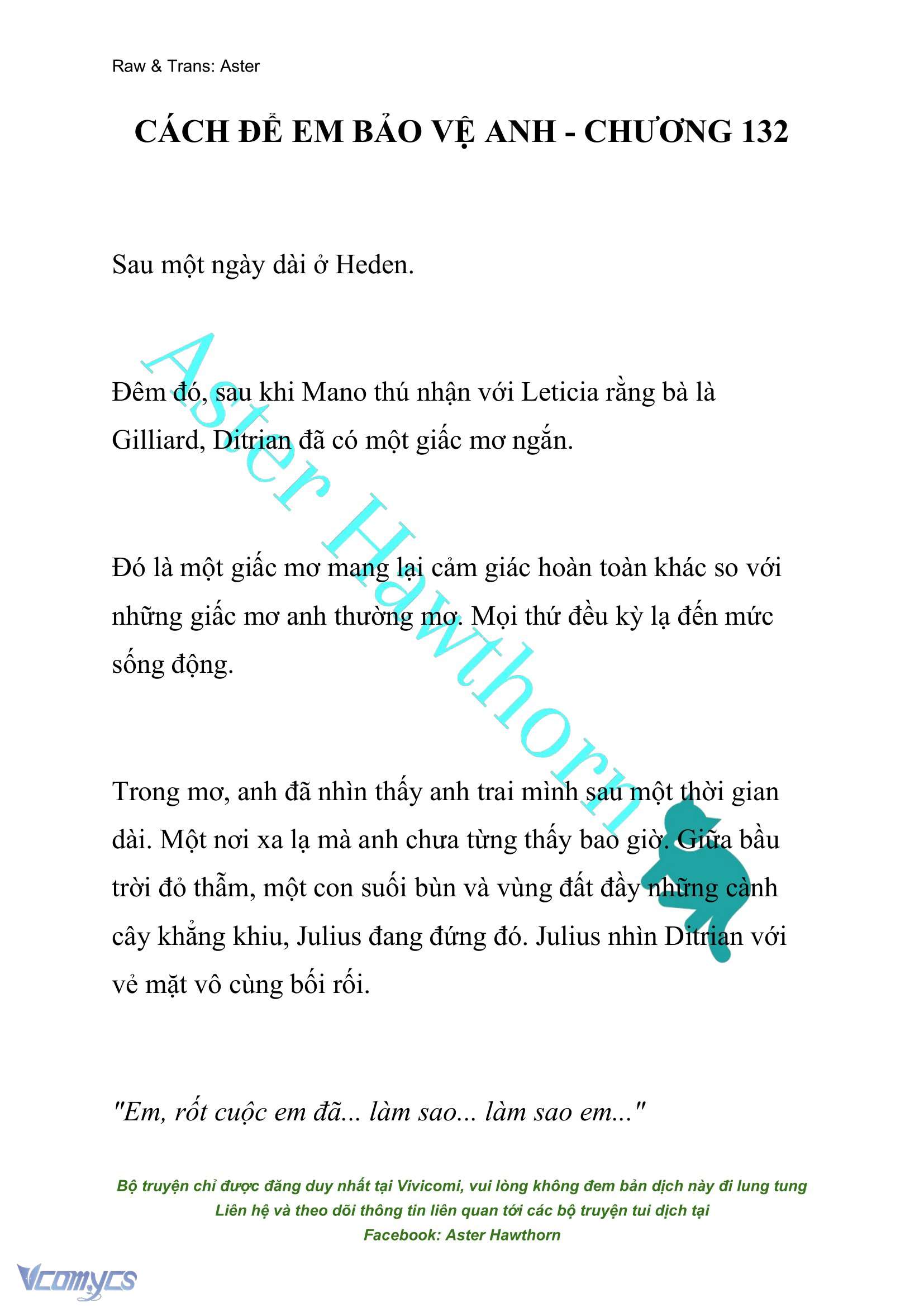 [NOVEL] Cách Để Em Bảo Vệ Anh Chap 132 - Trang 2