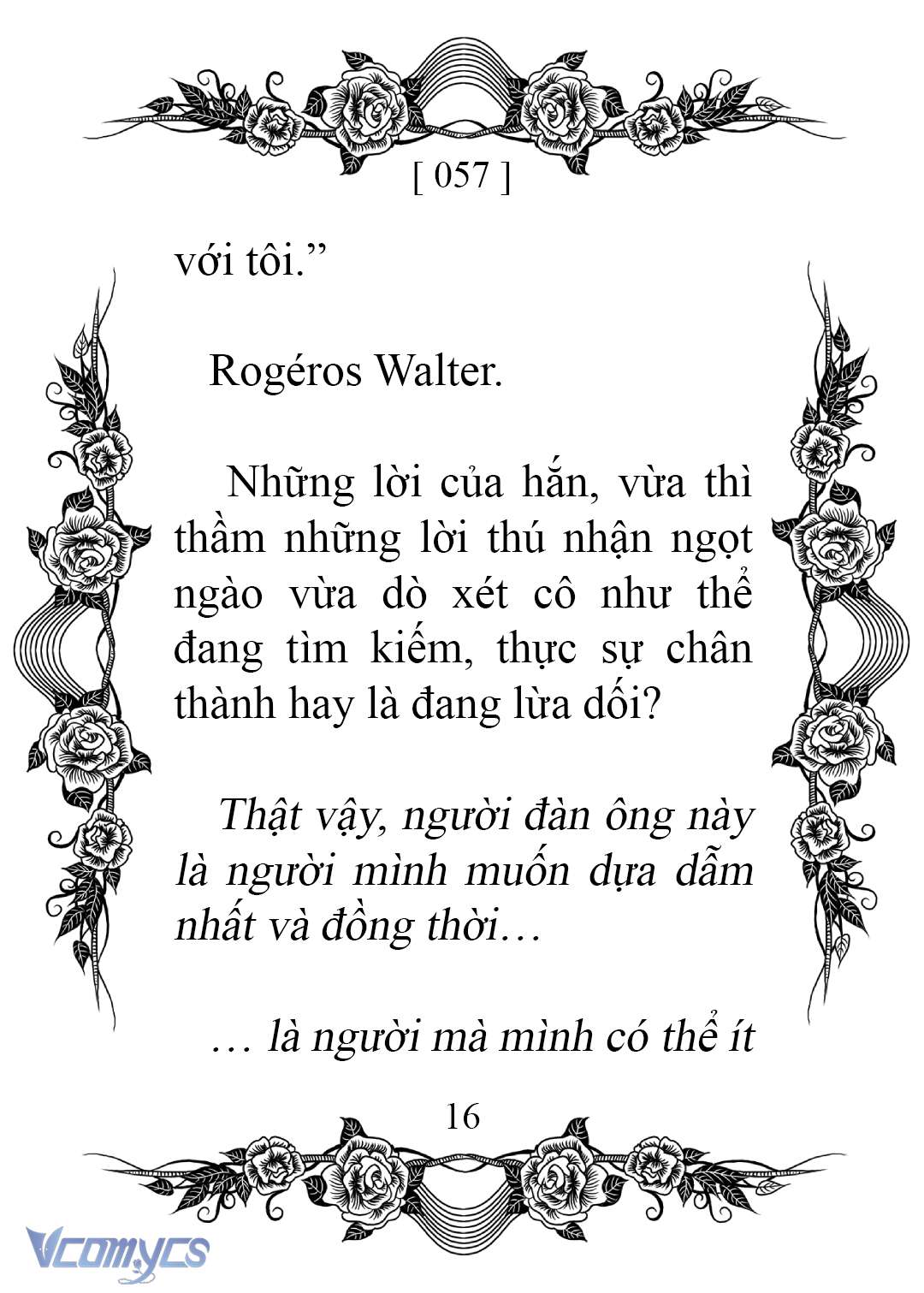 [Novel] Chào Mừng Đến Với Dinh Thự Hoa Hồng Chap 57 - Trang 2