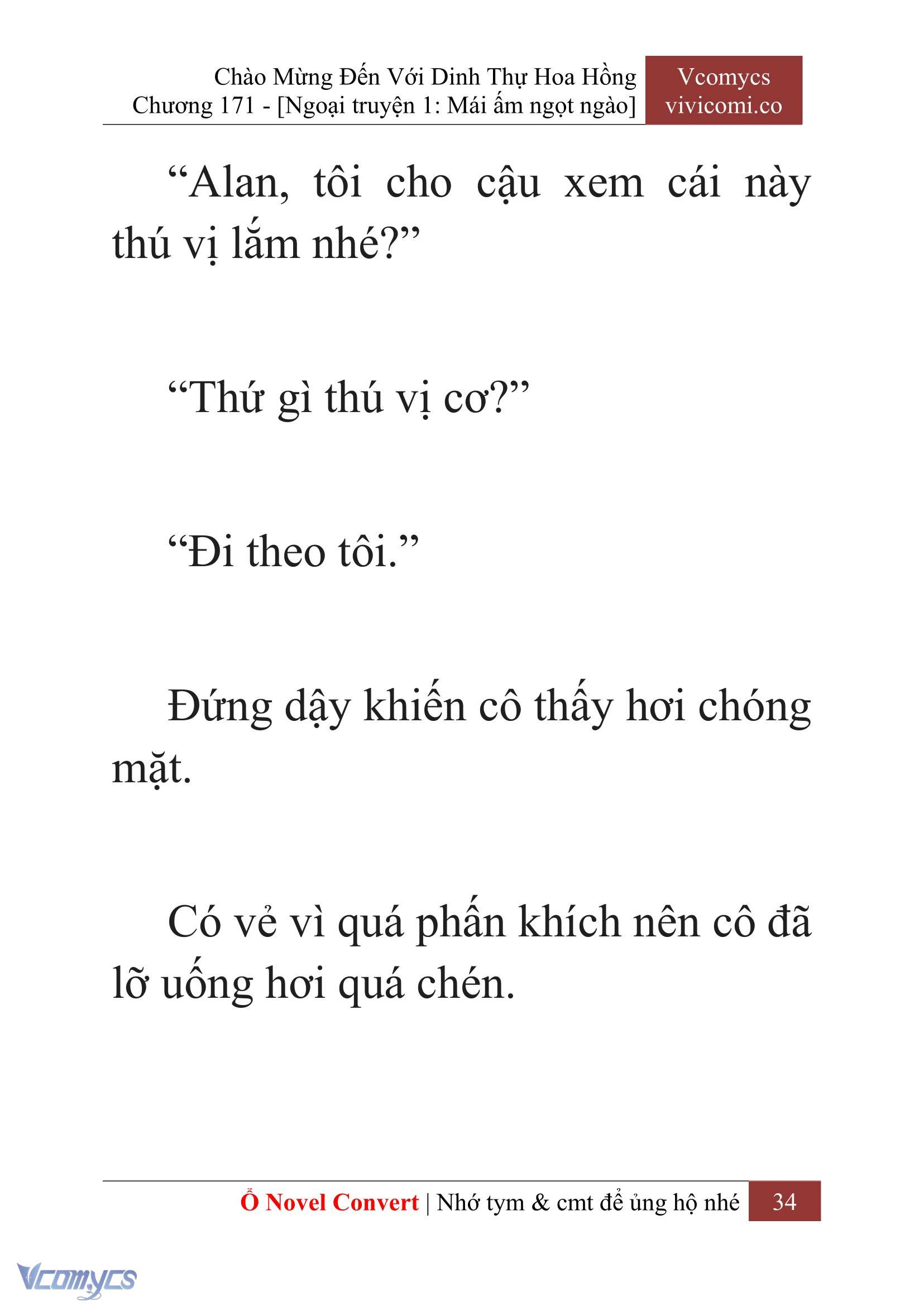 [Novel] Chào Mừng Đến Với Dinh Thự Hoa Hồng Chap 171 - Trang 2