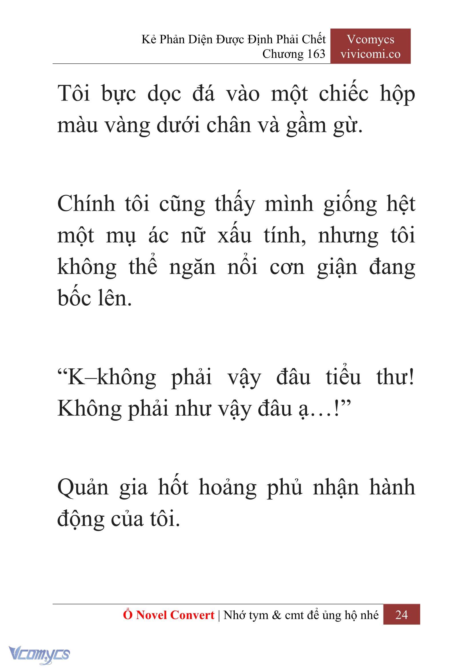 [Novel] Kẻ Phản Diện Được Định Phải Chết Chap 163 - Trang 2