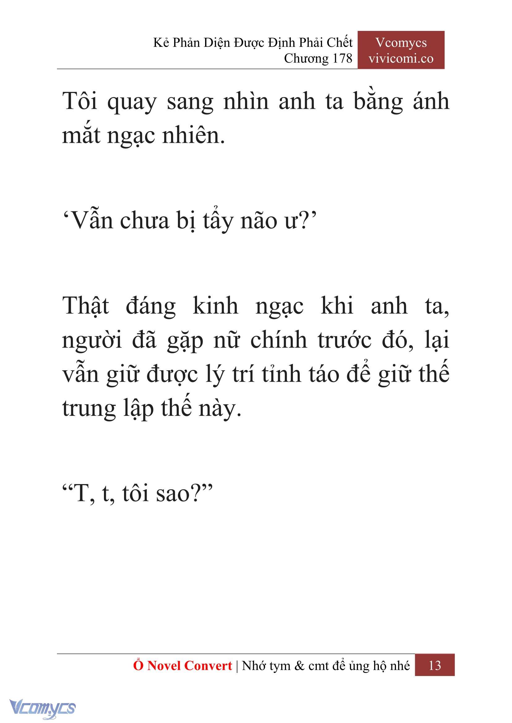 [Novel] Kẻ Phản Diện Được Định Phải Chết Chap 178 - Trang 2