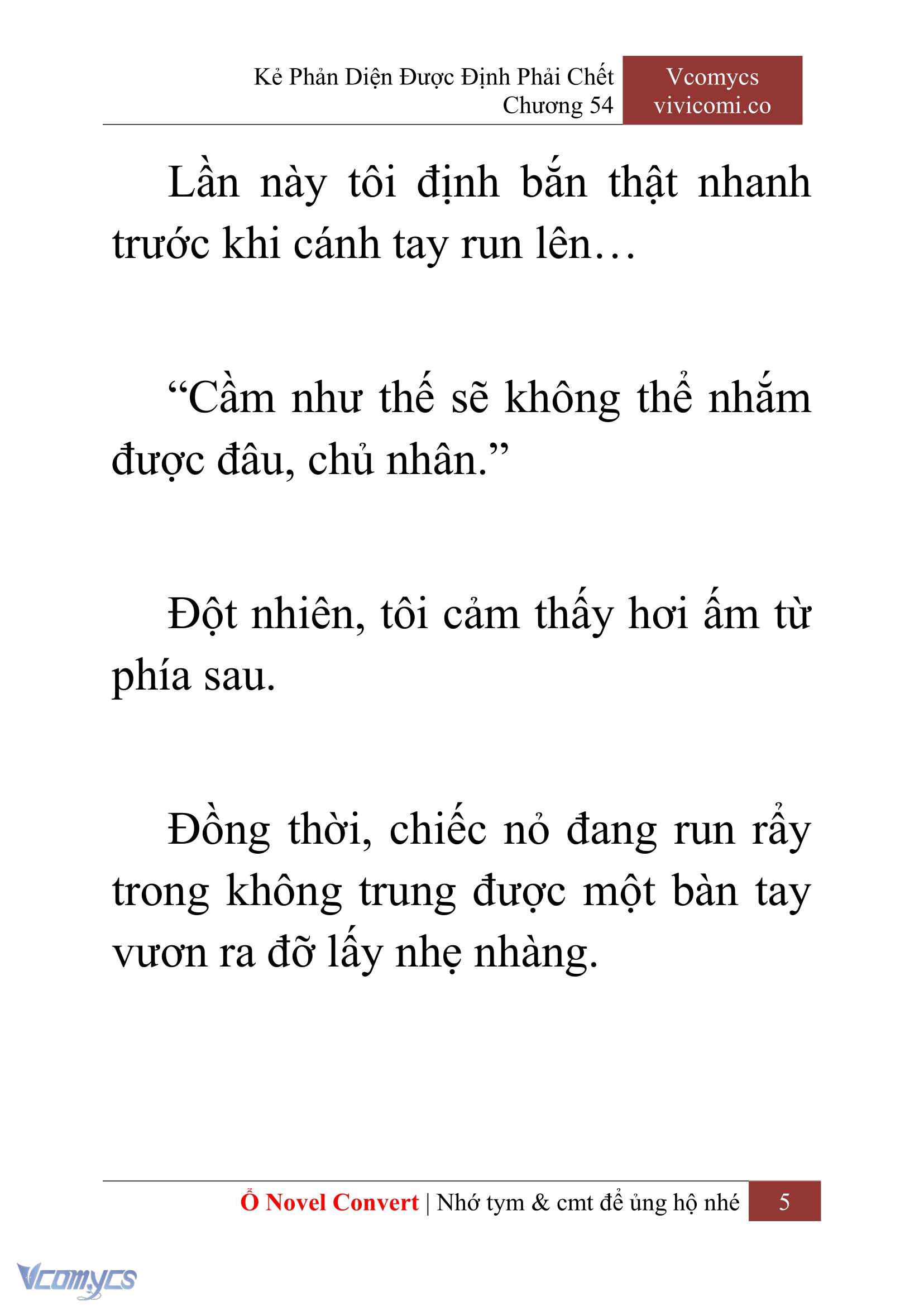 [Novel] Kẻ Phản Diện Được Định Phải Chết Chap 54 - Next Chap 55