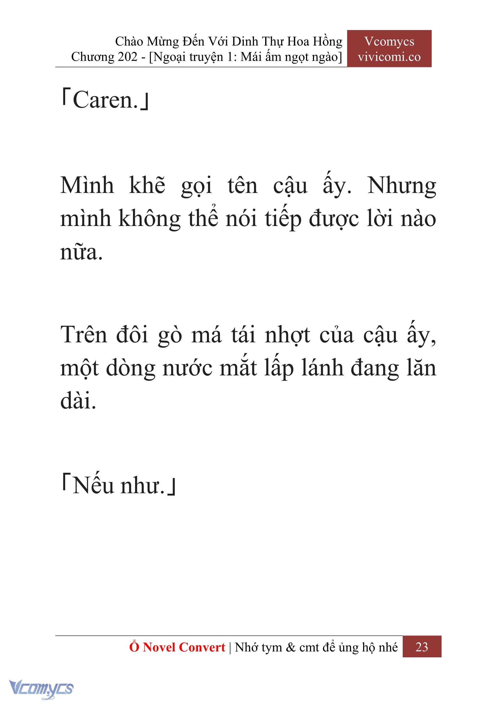 [Novel] Chào Mừng Đến Với Dinh Thự Hoa Hồng Chap 202 - Next Chap 203