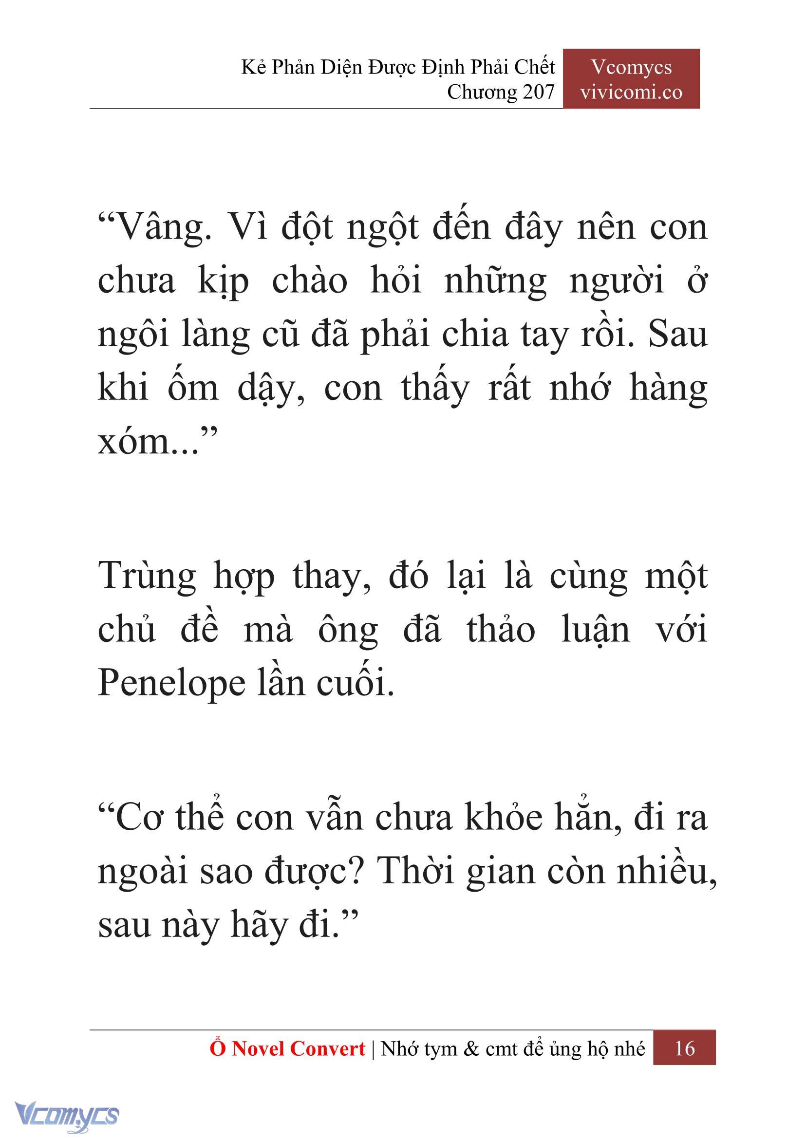 [Novel] Kẻ Phản Diện Được Định Phải Chết Chap 207 - Trang 2