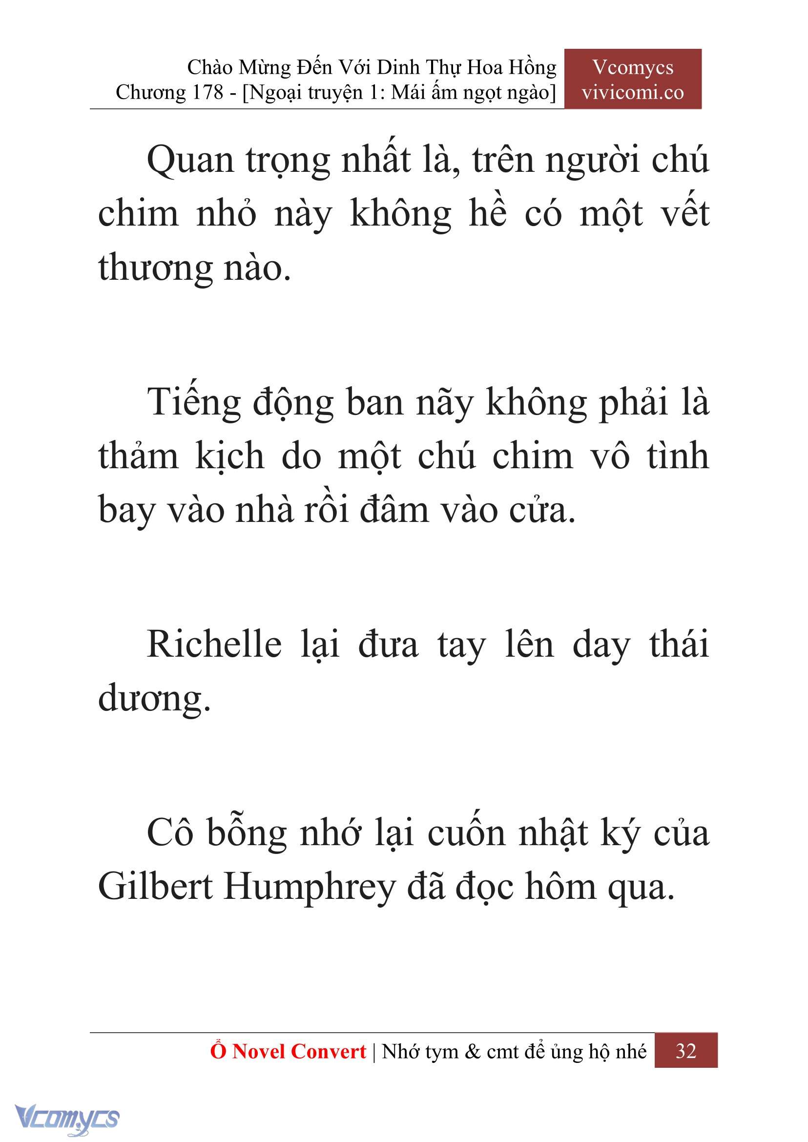 [Novel] Chào Mừng Đến Với Dinh Thự Hoa Hồng Chap 178 - Trang 2