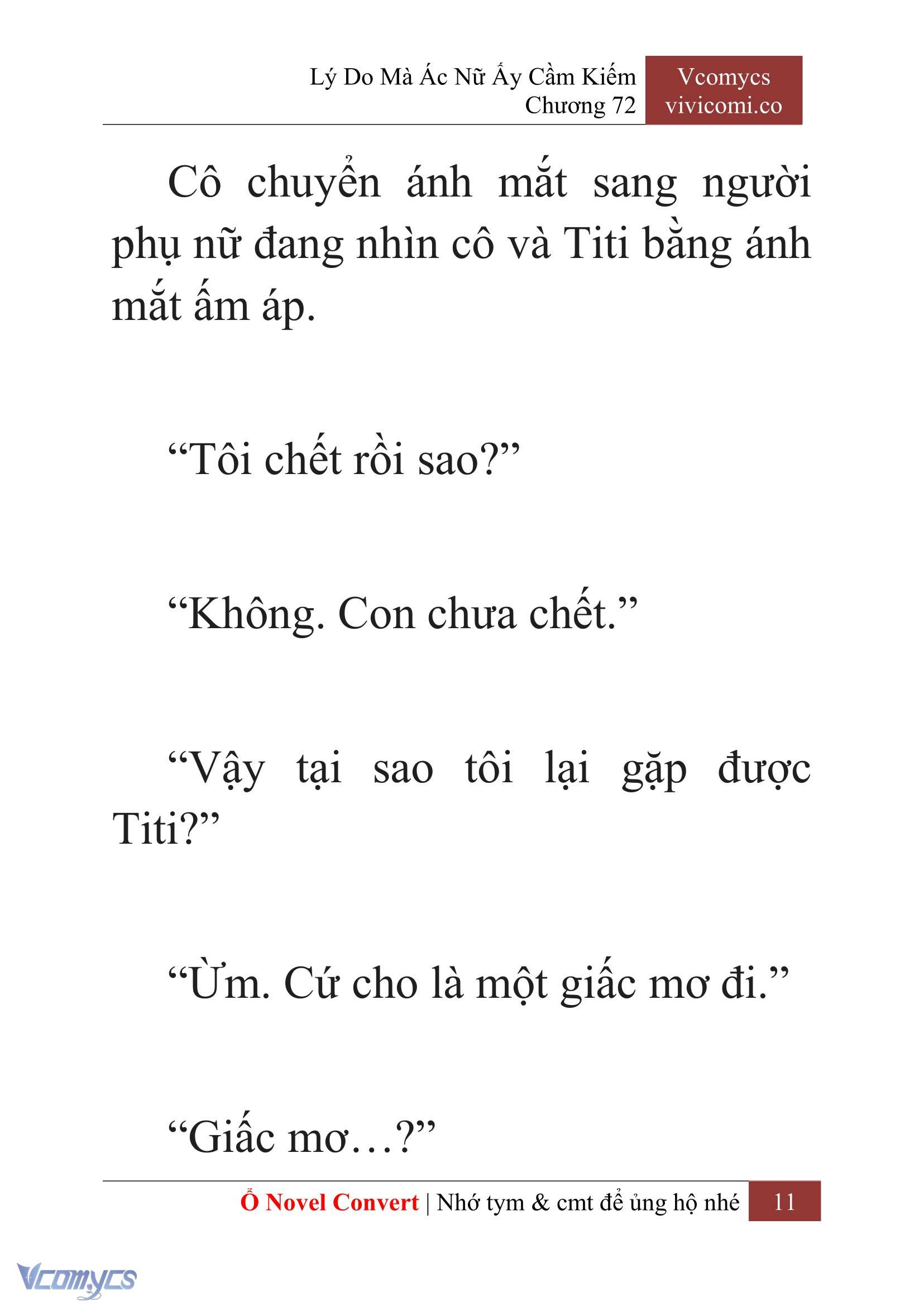 [Novel] Lý Do Mà Ác Nữ Ấy Cầm Kiếm Chap 72 - Next Chap 73
