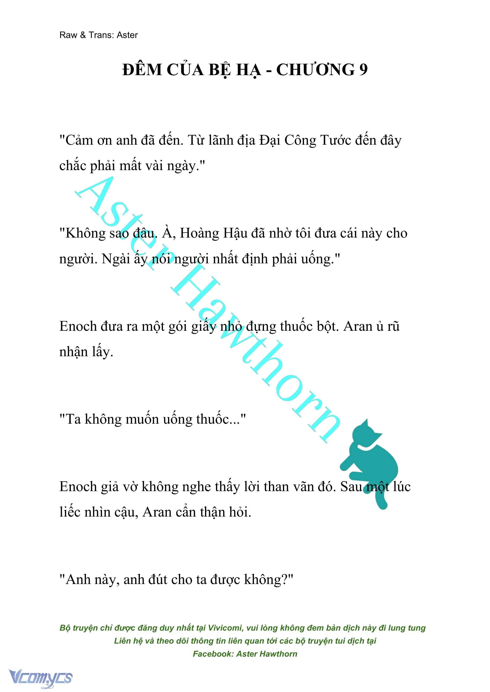 [NOVEL] Đêm Của Bệ Hạ Chap 9 - Trang 2