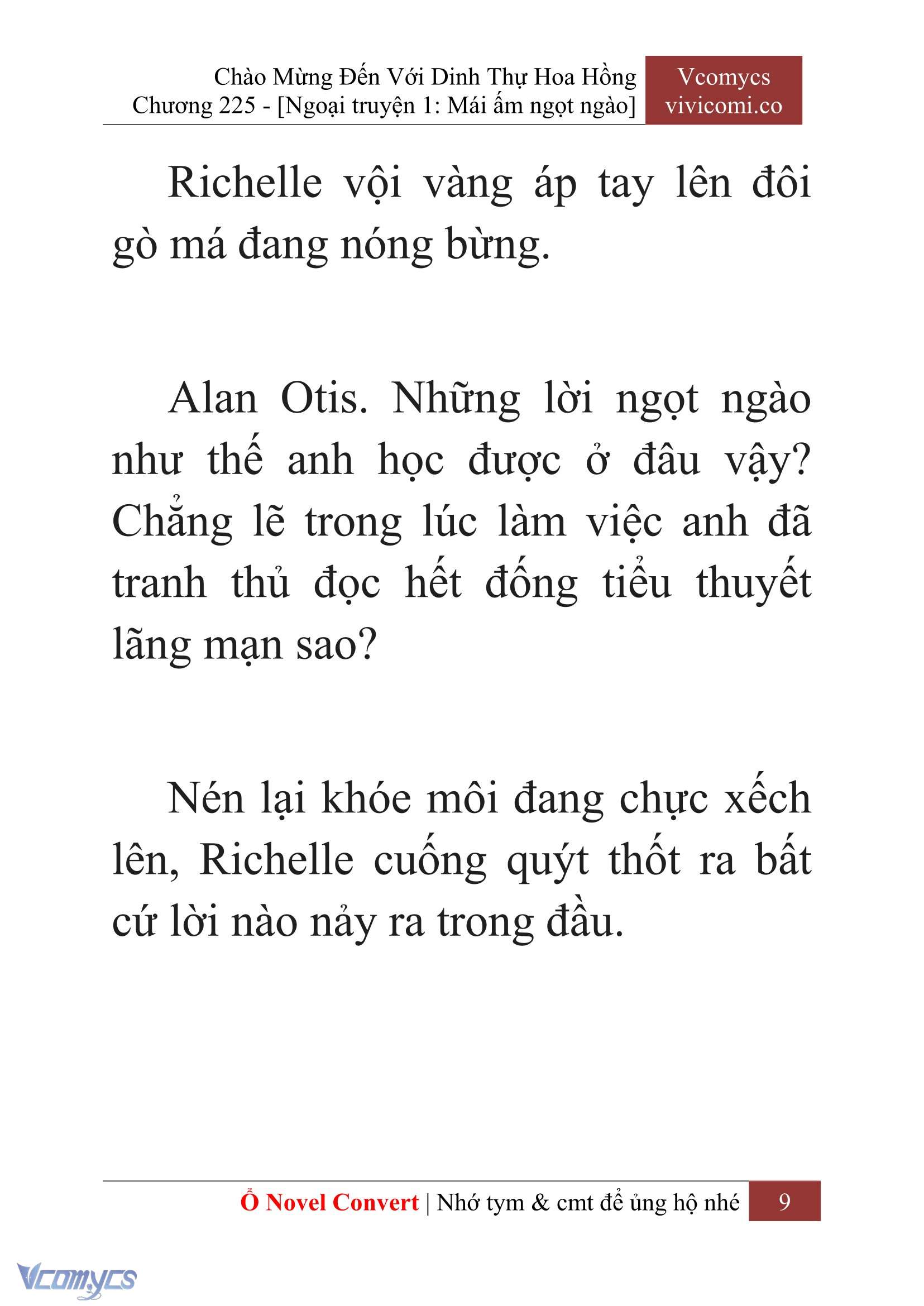 [Novel] Chào Mừng Đến Với Dinh Thự Hoa Hồng Chap 225 - Trang 2