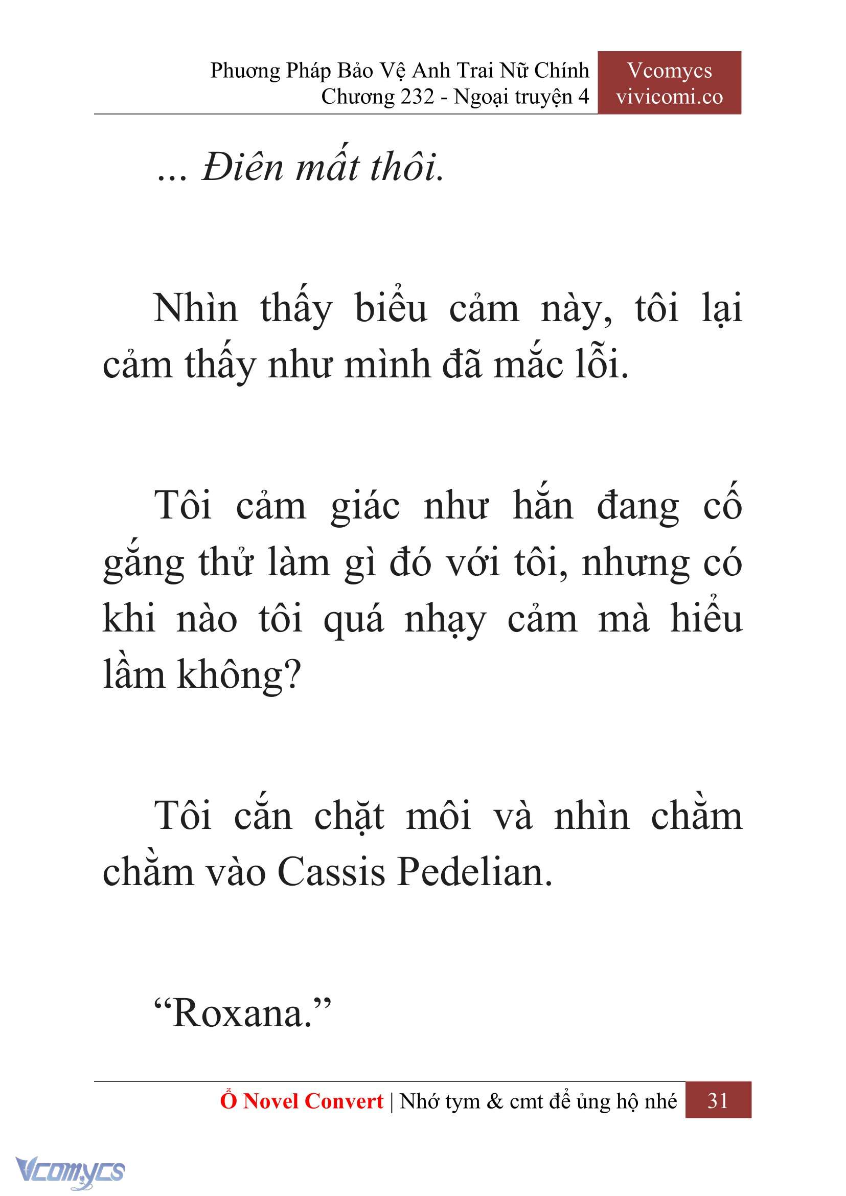 [Novel] Phương Pháp Bảo Vệ Anh Trai Nữ Chính Chap 232 - Trang 2