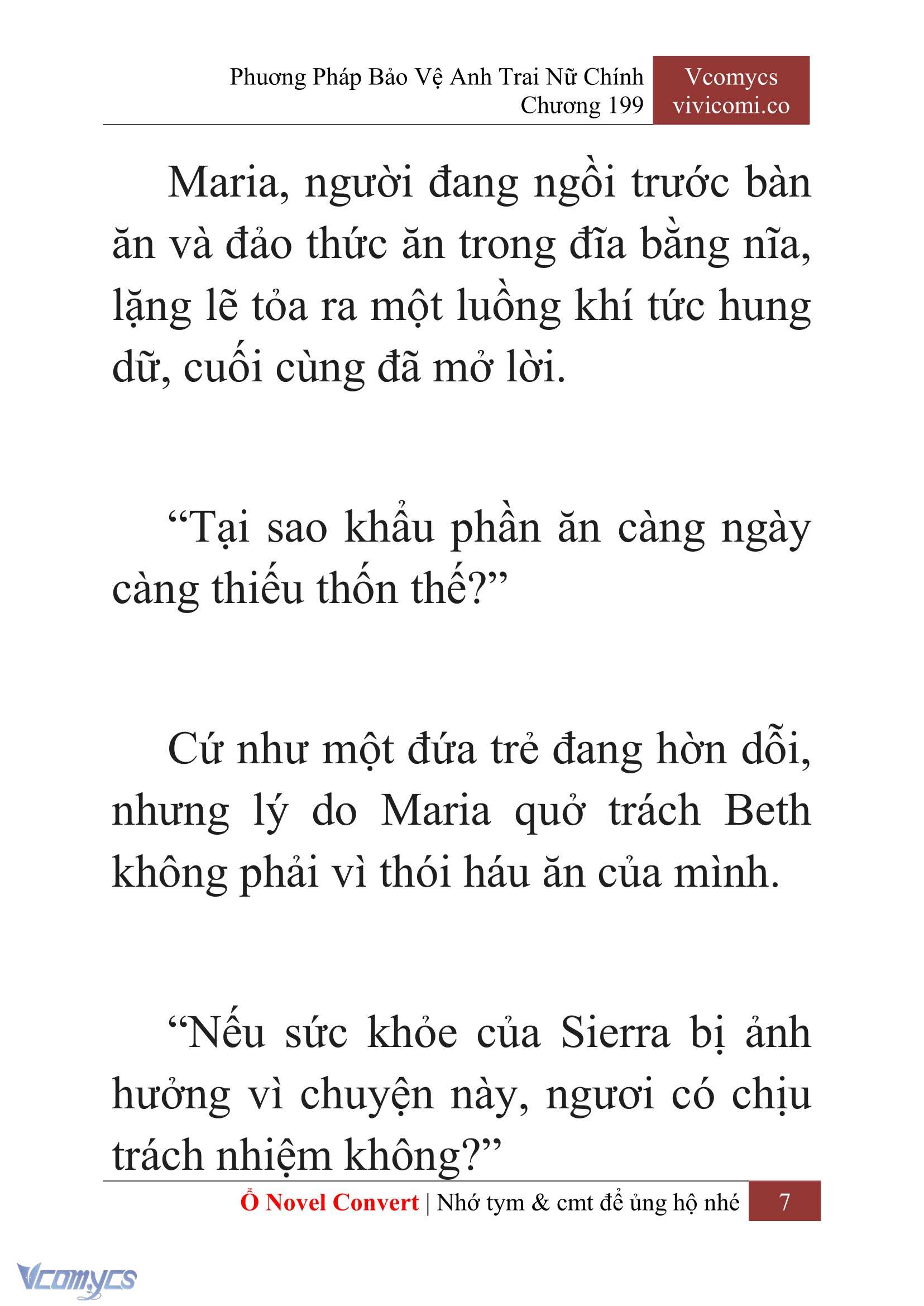 [Novel] Phương Pháp Bảo Vệ Anh Trai Nữ Chính Chap 199 - Trang 2