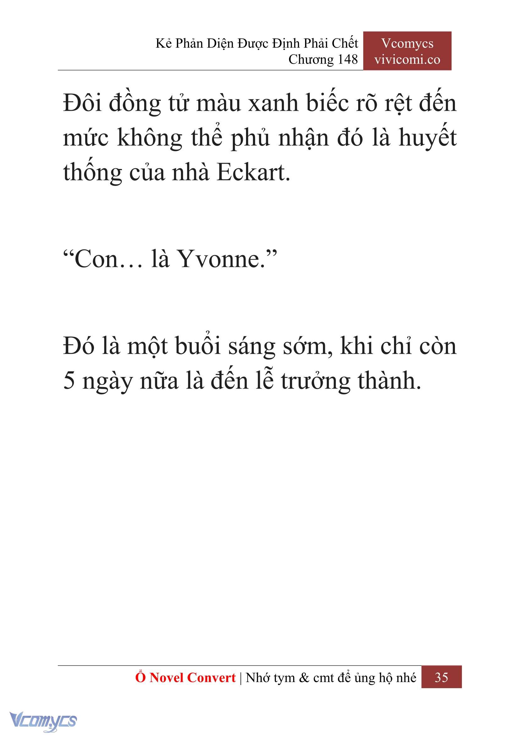 [Novel] Kẻ Phản Diện Được Định Phải Chết Chap 148 - Trang 2