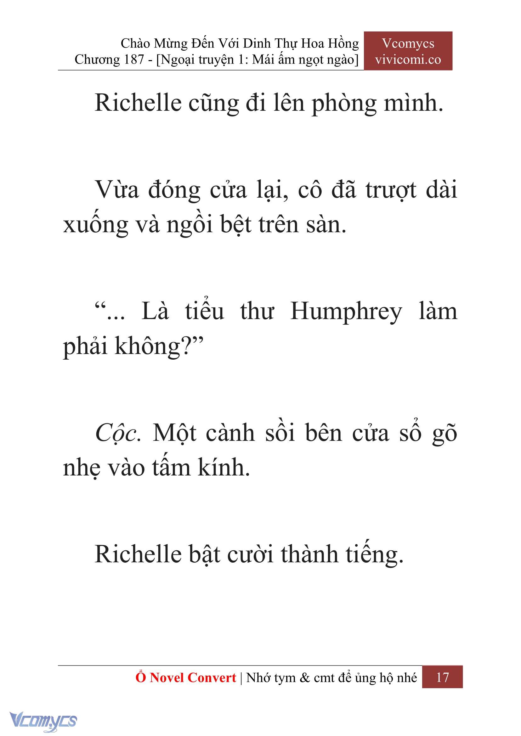 [Novel] Chào Mừng Đến Với Dinh Thự Hoa Hồng Chap 187 - Trang 2