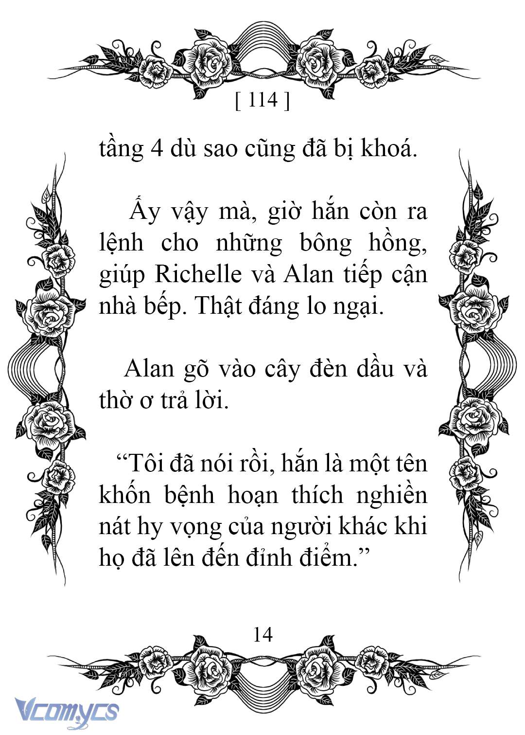 [Novel] Chào Mừng Đến Với Dinh Thự Hoa Hồng Chap 114 - Trang 2