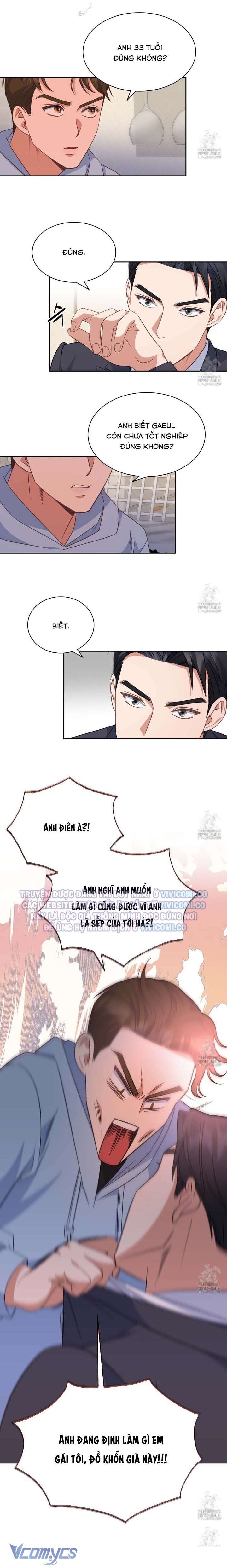 [18+] Sếp Của Anh Trai Tôi Đã Vượt Quá Giới Hạn Chap 20 - Trang 3