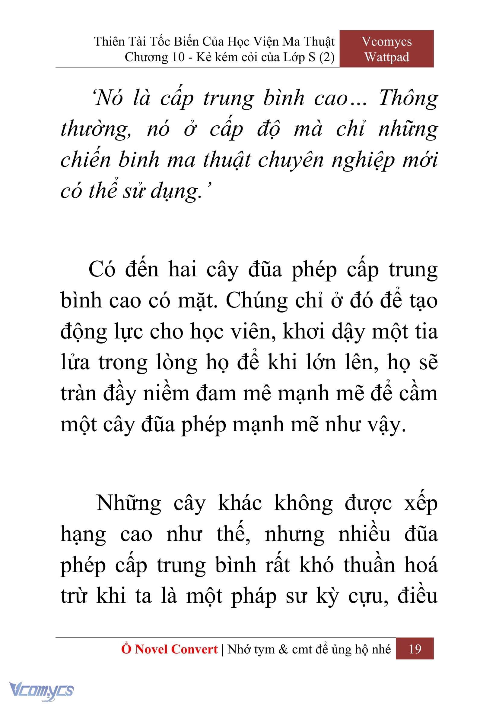 [Novel] Thiên Tài Tốc Biến Của Học Viện Ma Thuật Chap 10 - Trang 2