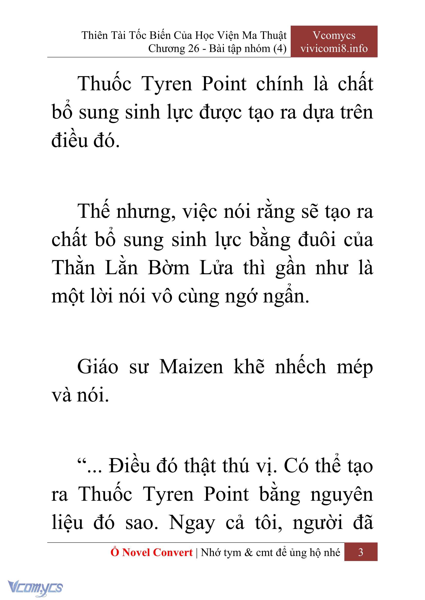 [Novel] Thiên Tài Tốc Biến Của Học Viện Ma Thuật Chap 26 - Trang 2