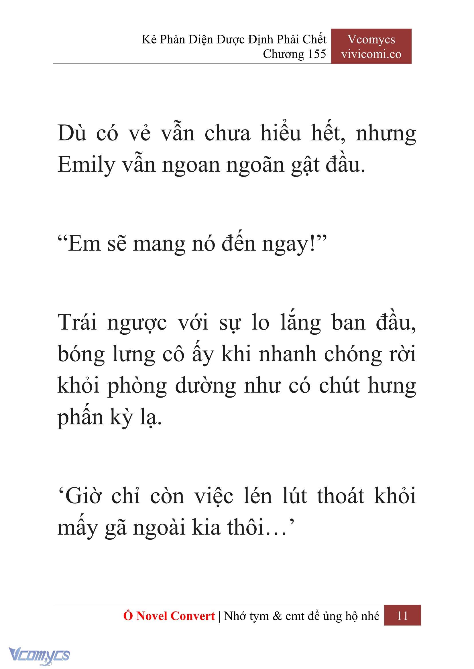 [Novel] Kẻ Phản Diện Được Định Phải Chết Chap 155 - Trang 2