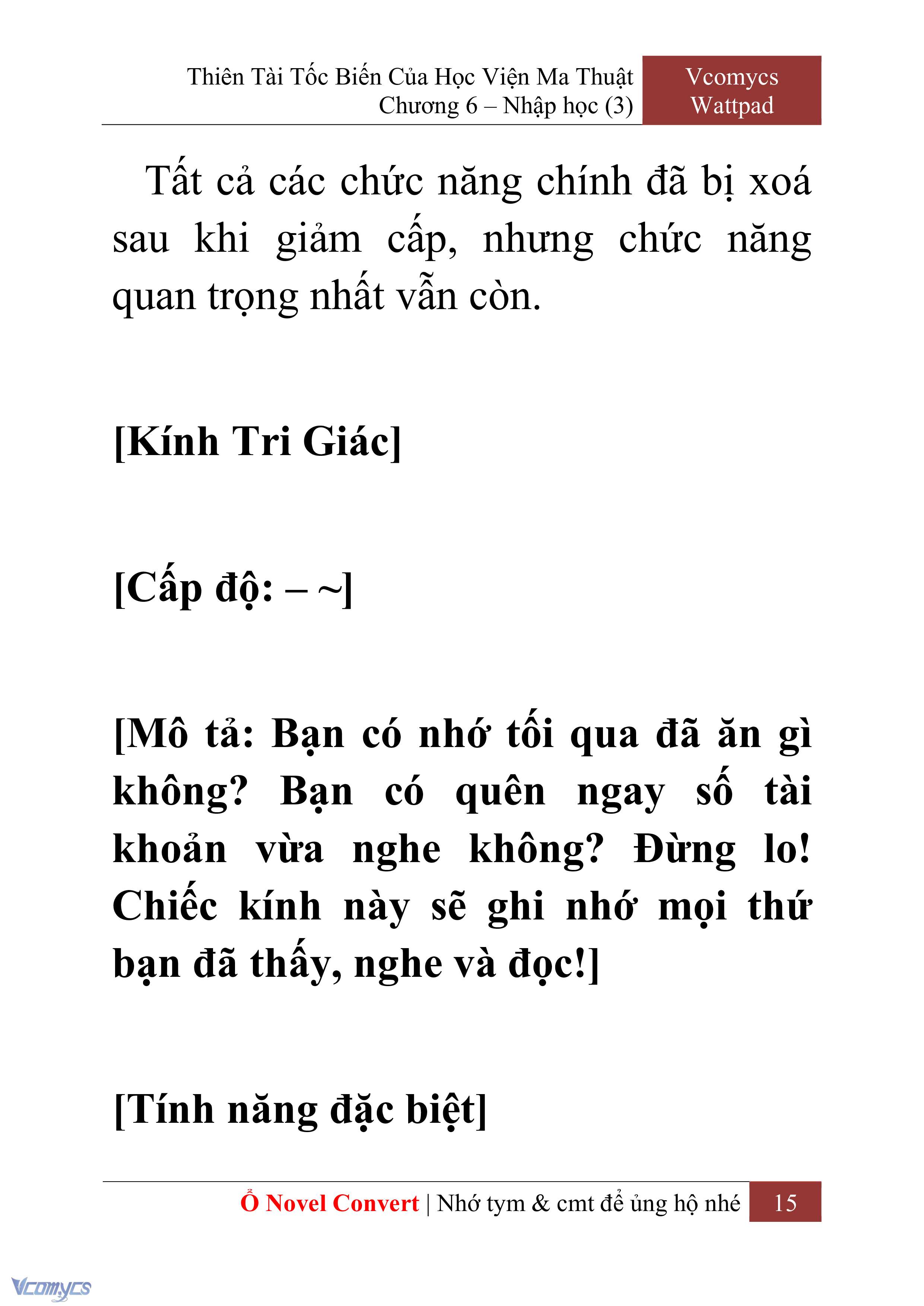 [Novel] Thiên Tài Tốc Biến Của Học Viện Ma Thuật Chap 6 - Trang 2