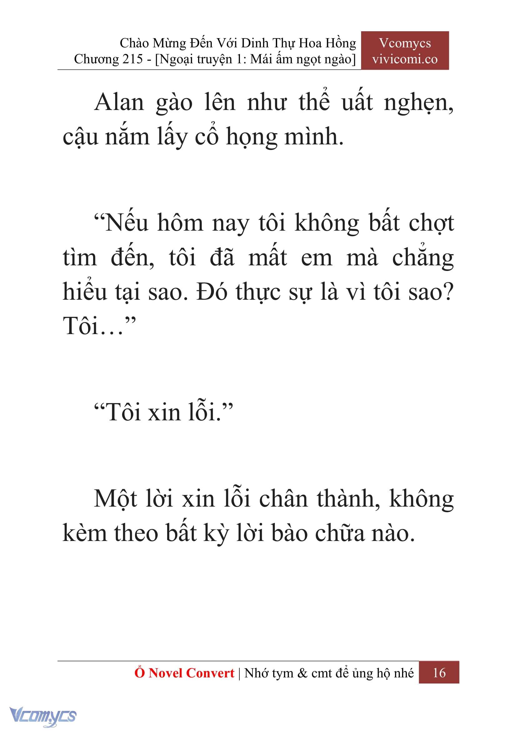 [Novel] Chào Mừng Đến Với Dinh Thự Hoa Hồng Chap 215 - Trang 2