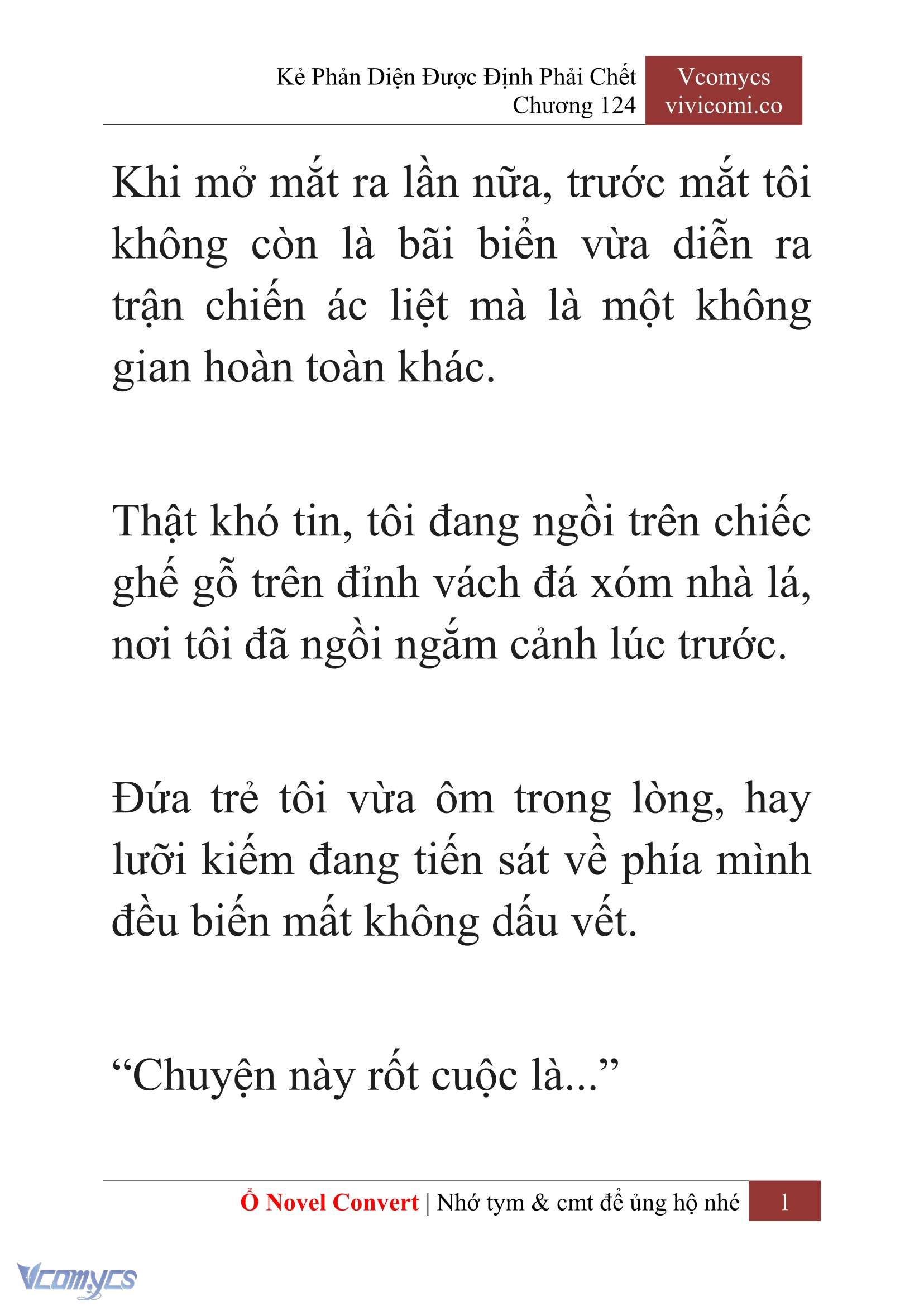 [Novel] Kẻ Phản Diện Được Định Phải Chết Chap 124 - Trang 2