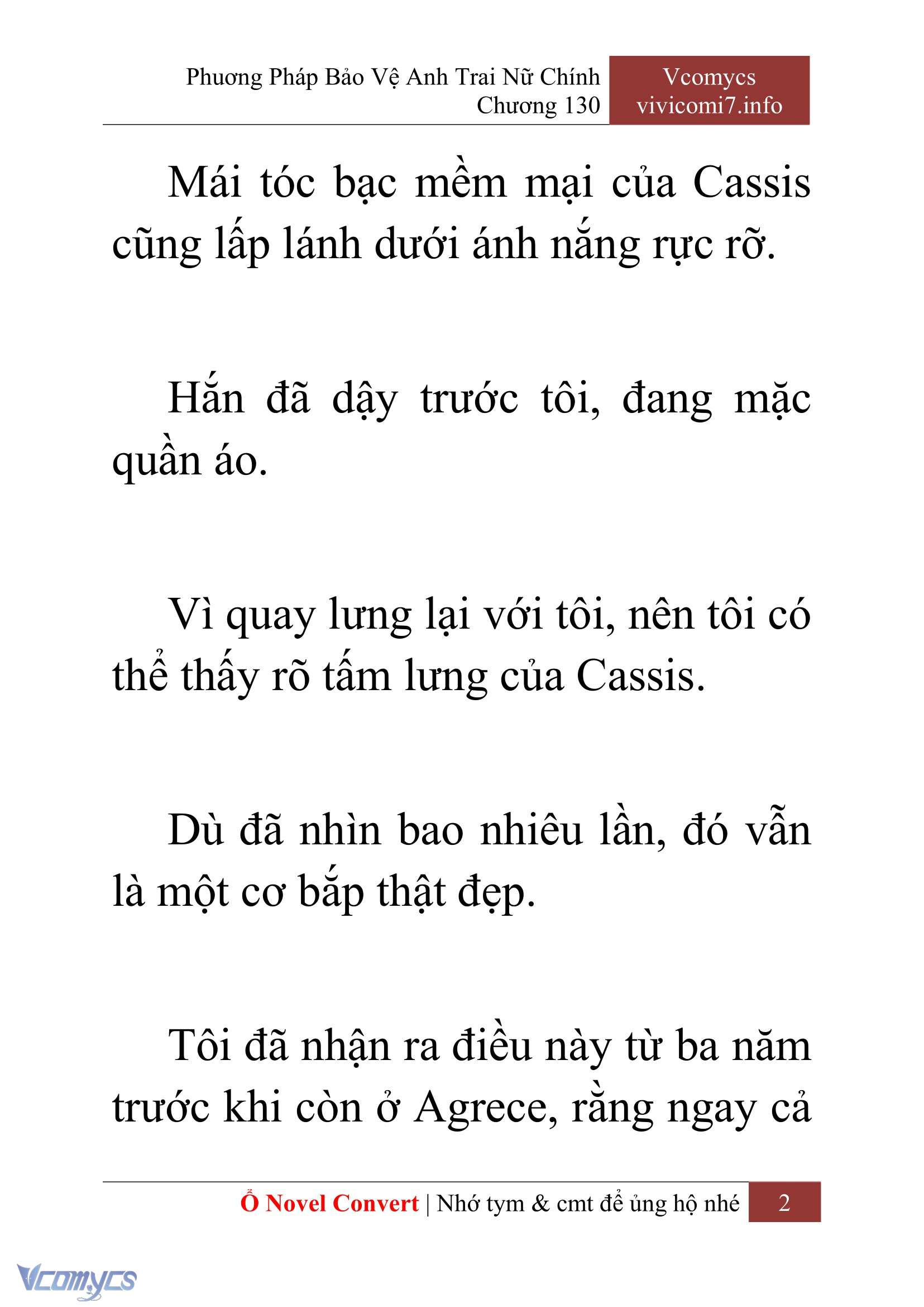 [Novel] Phương Pháp Bảo Vệ Anh Trai Nữ Chính Chap 130 - Next Chap 131