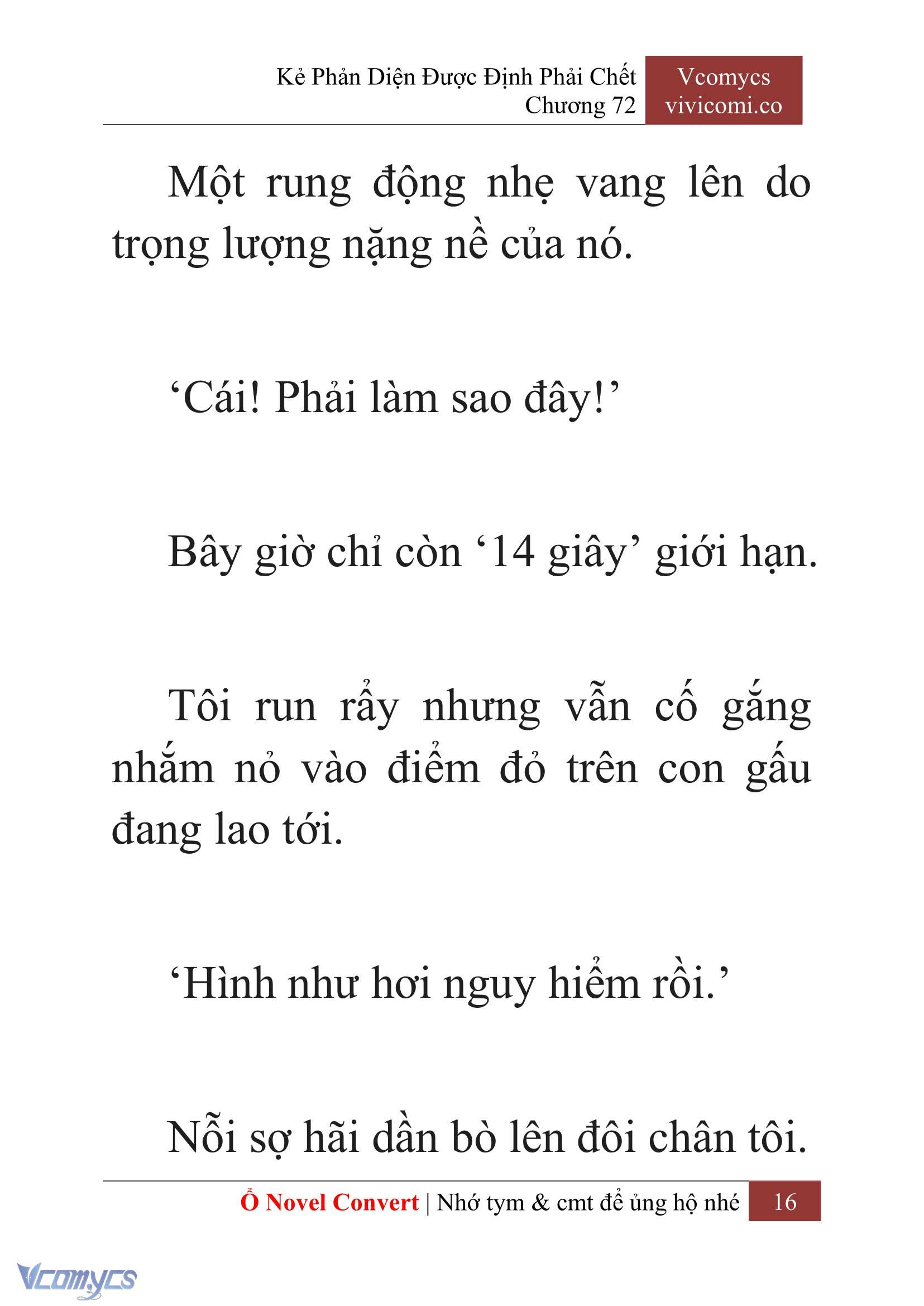 [Novel] Kẻ Phản Diện Được Định Phải Chết Chap 72 - Next Chap 73