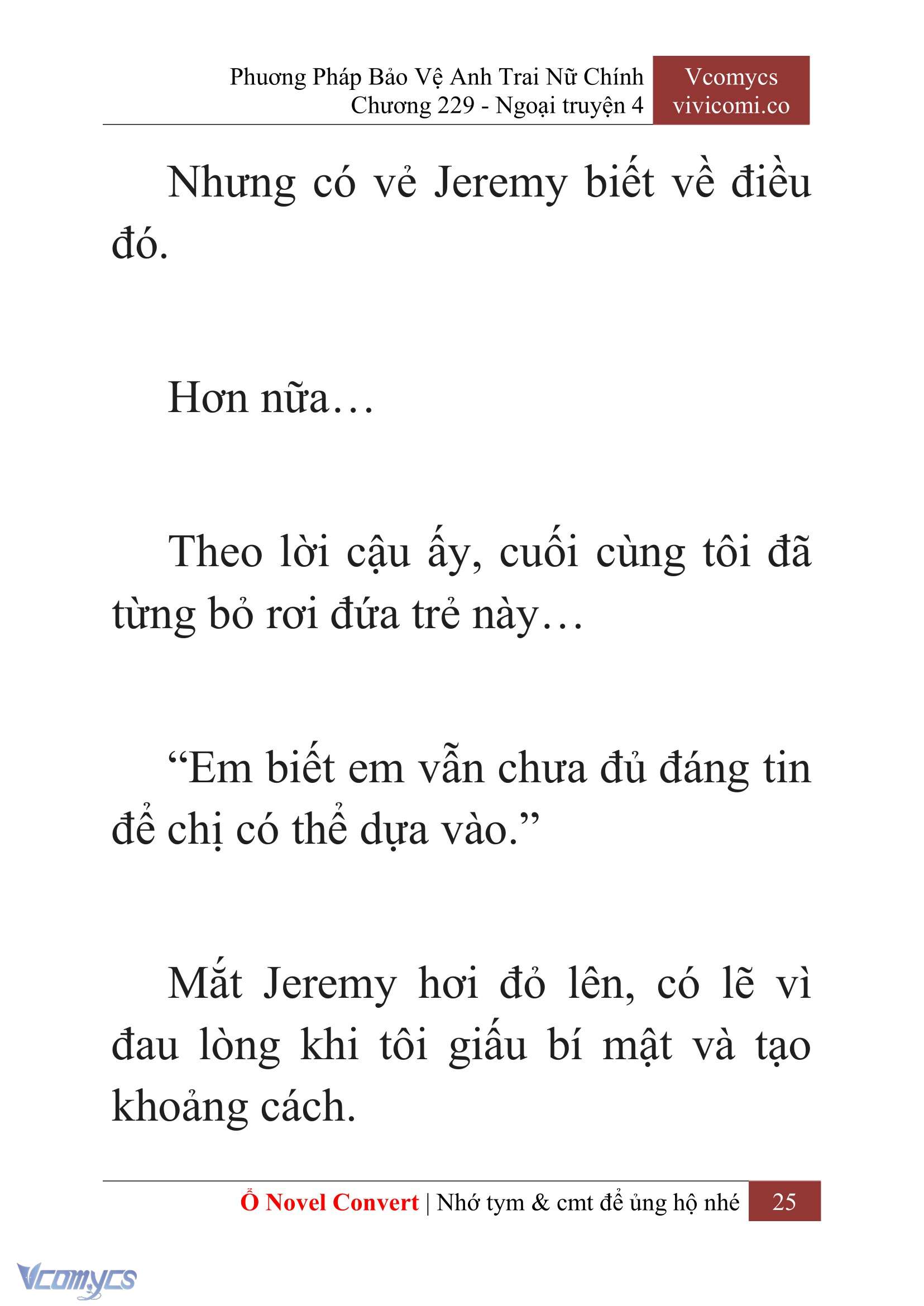 [Novel] Phương Pháp Bảo Vệ Anh Trai Nữ Chính Chap 229 - Trang 2