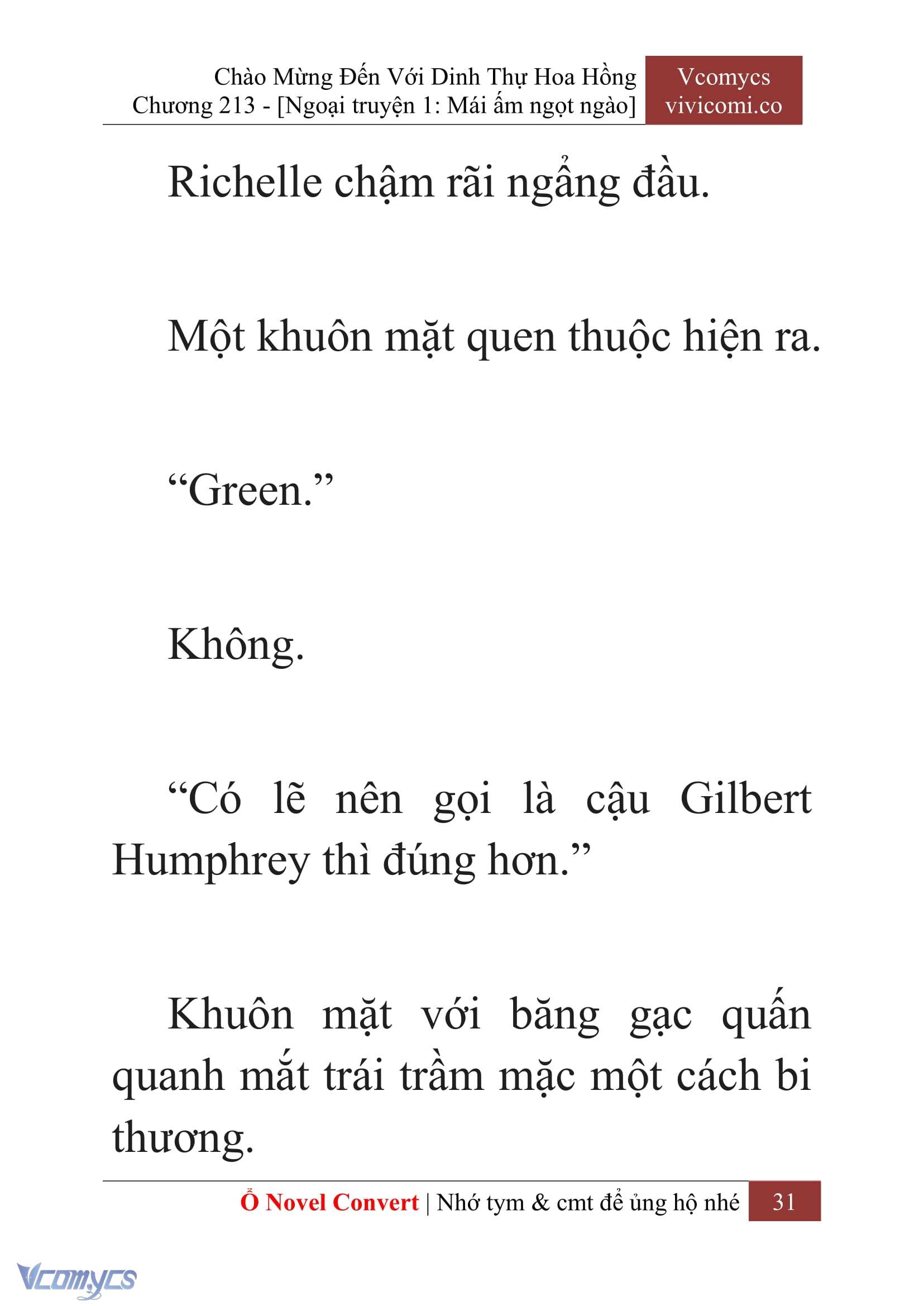 [Novel] Chào Mừng Đến Với Dinh Thự Hoa Hồng Chap 213 - Trang 2