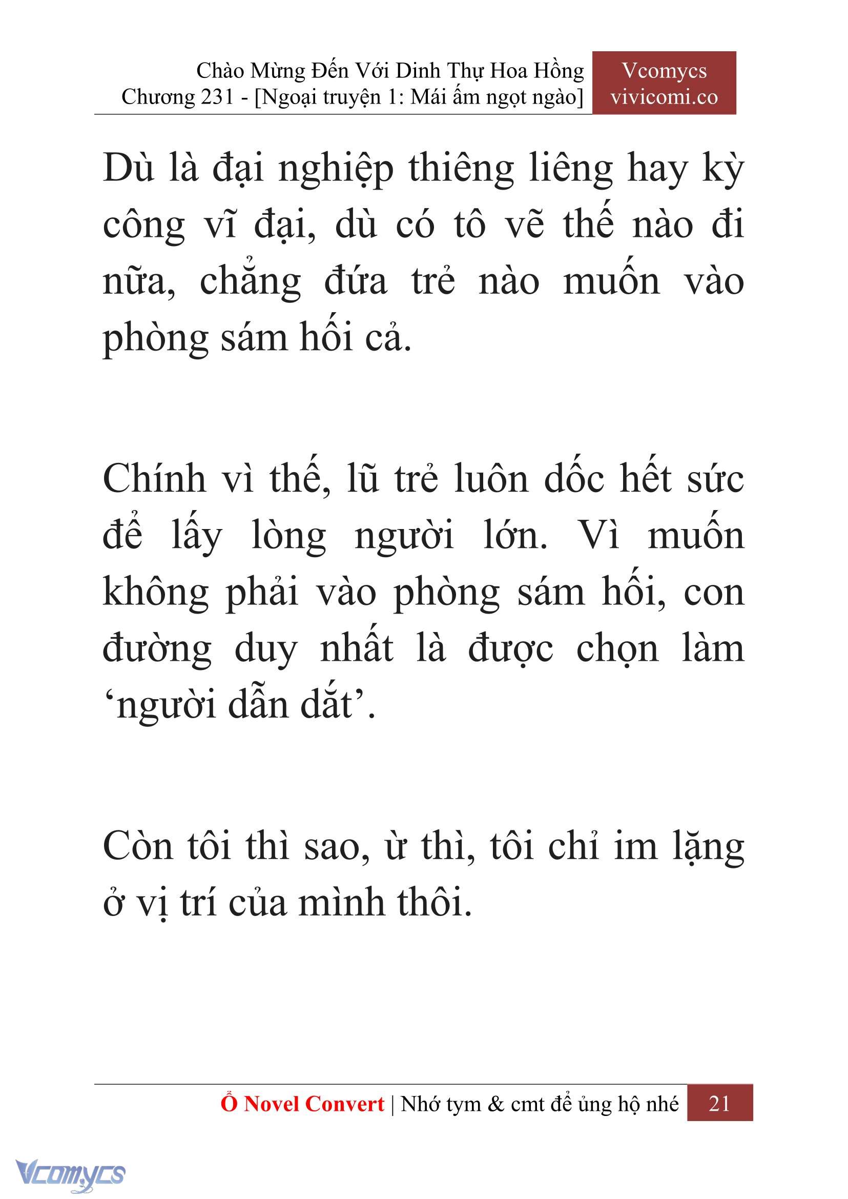 [Novel] Chào Mừng Đến Với Dinh Thự Hoa Hồng Chap 231 - Trang 2