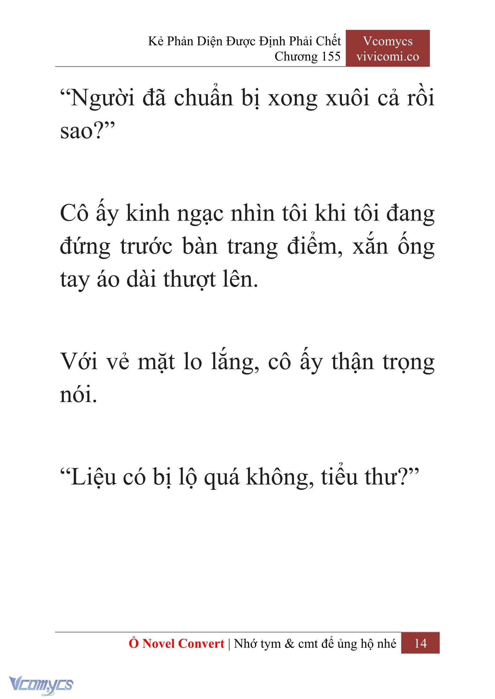 [Novel] Kẻ Phản Diện Được Định Phải Chết Chap 155 - Trang 2