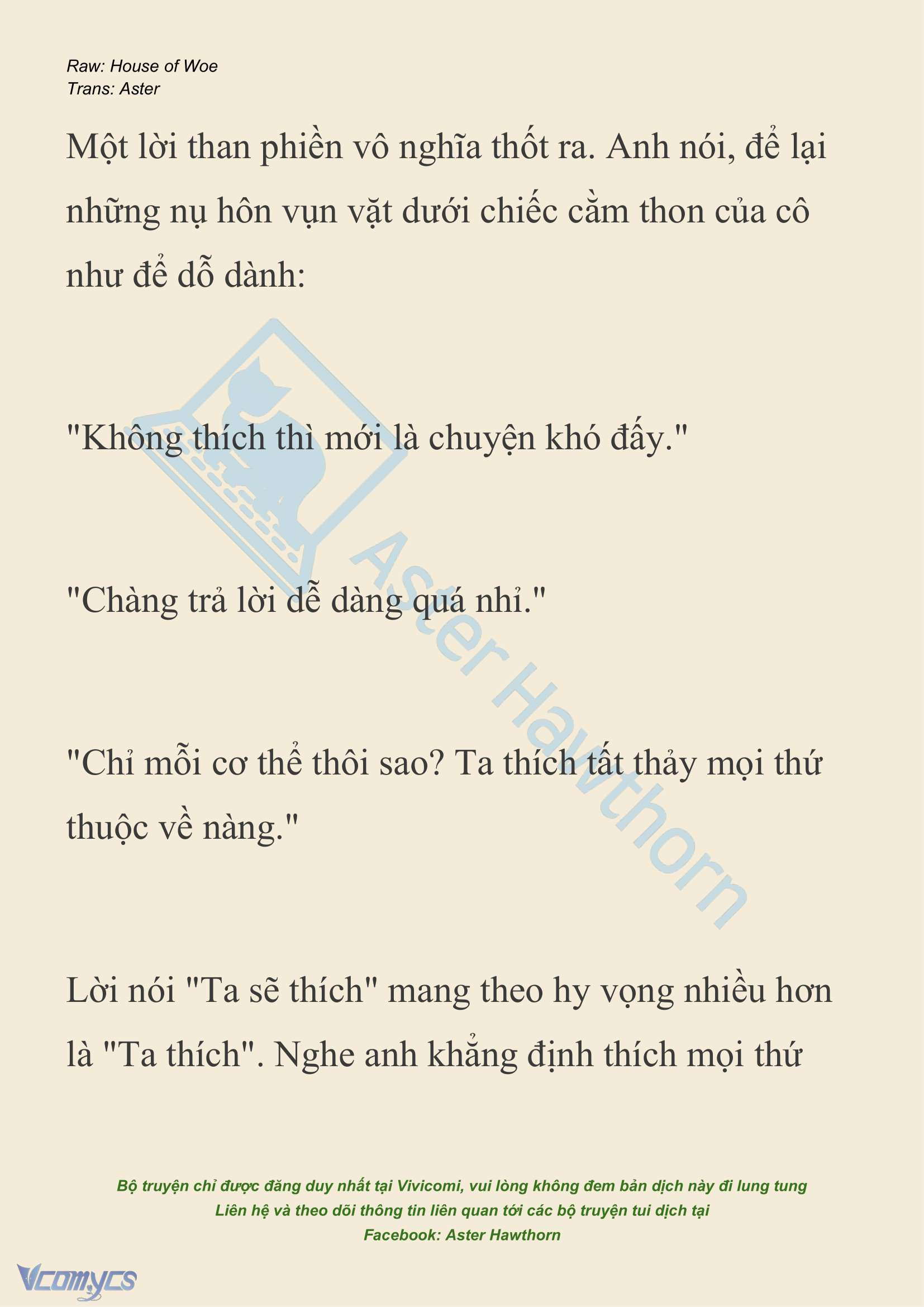 [NOVEL] Dành Cho Các Nữ Thần: Dành cho Psyche Chap 23 - Trang 2