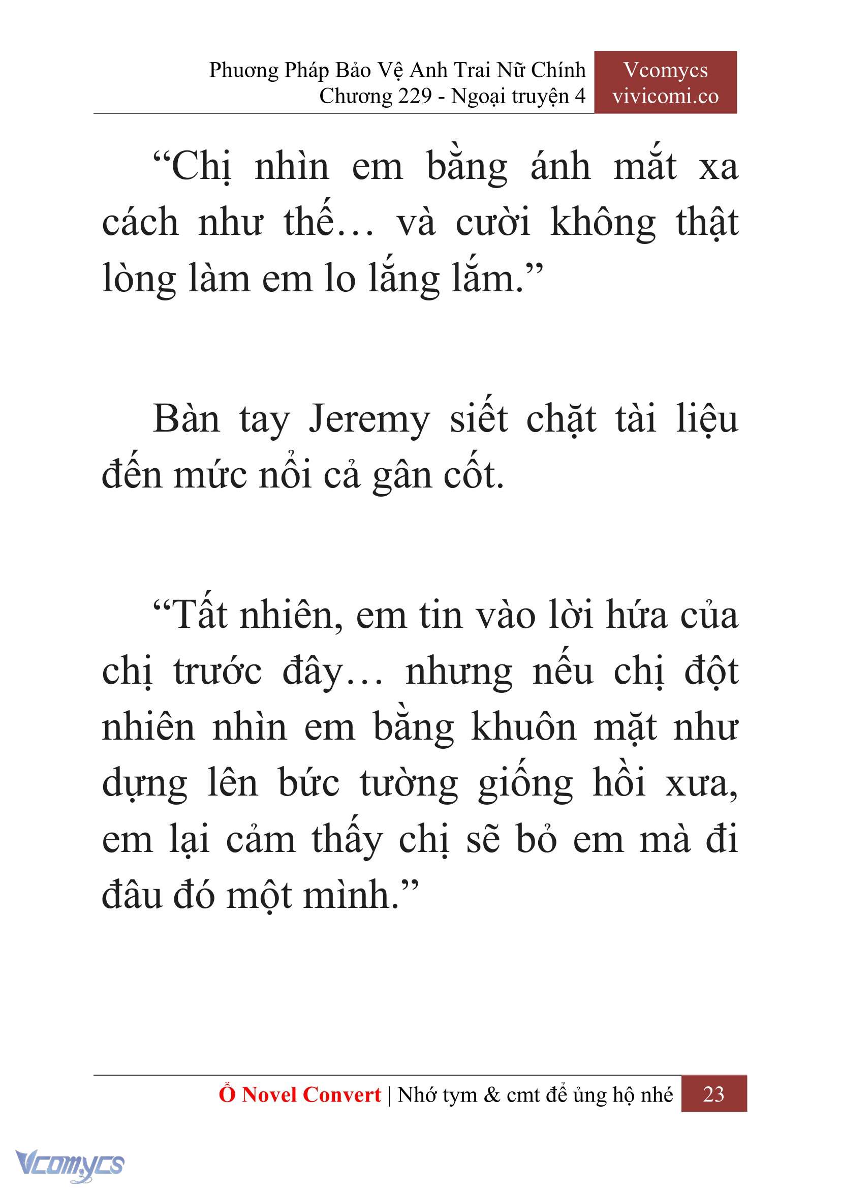 [Novel] Phương Pháp Bảo Vệ Anh Trai Nữ Chính Chap 229 - Trang 2