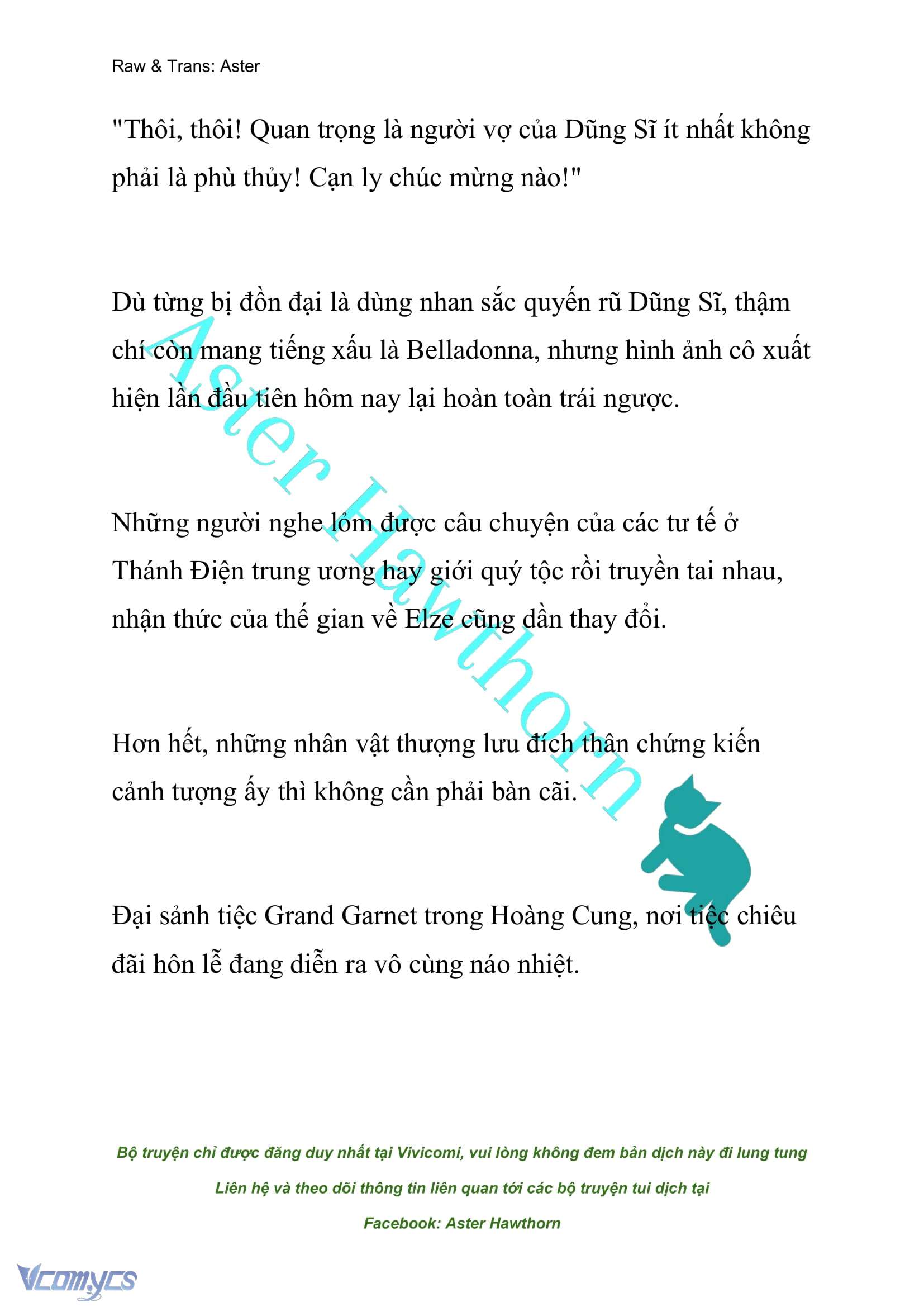 [NOVEL] Anh Hùng Khao Khát Sự Sa Ngã Của Thánh Nữ Chap 73 - Trang 2