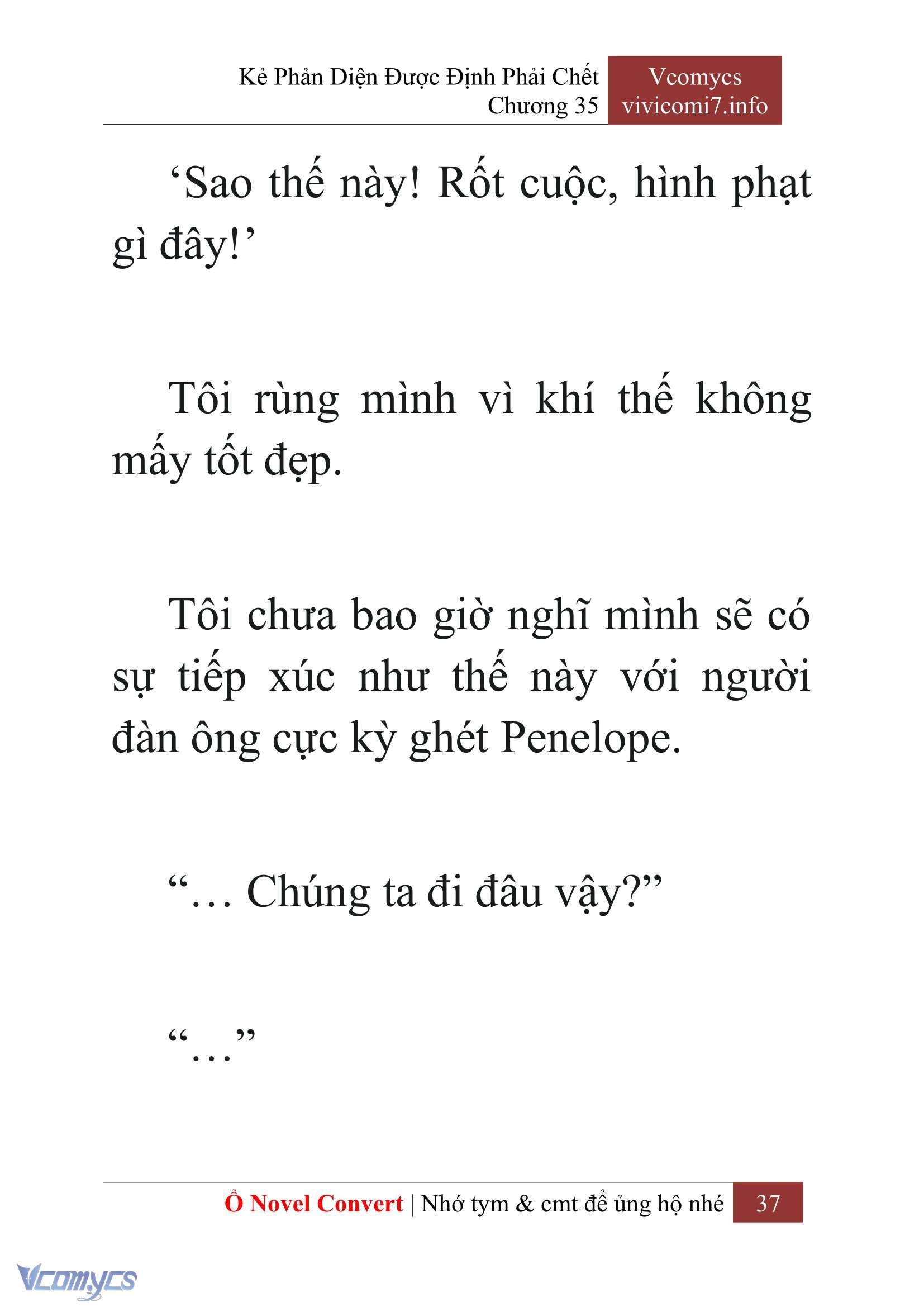 [Novel] Kẻ Phản Diện Được Định Phải Chết Chap 35 - Next Chap 36