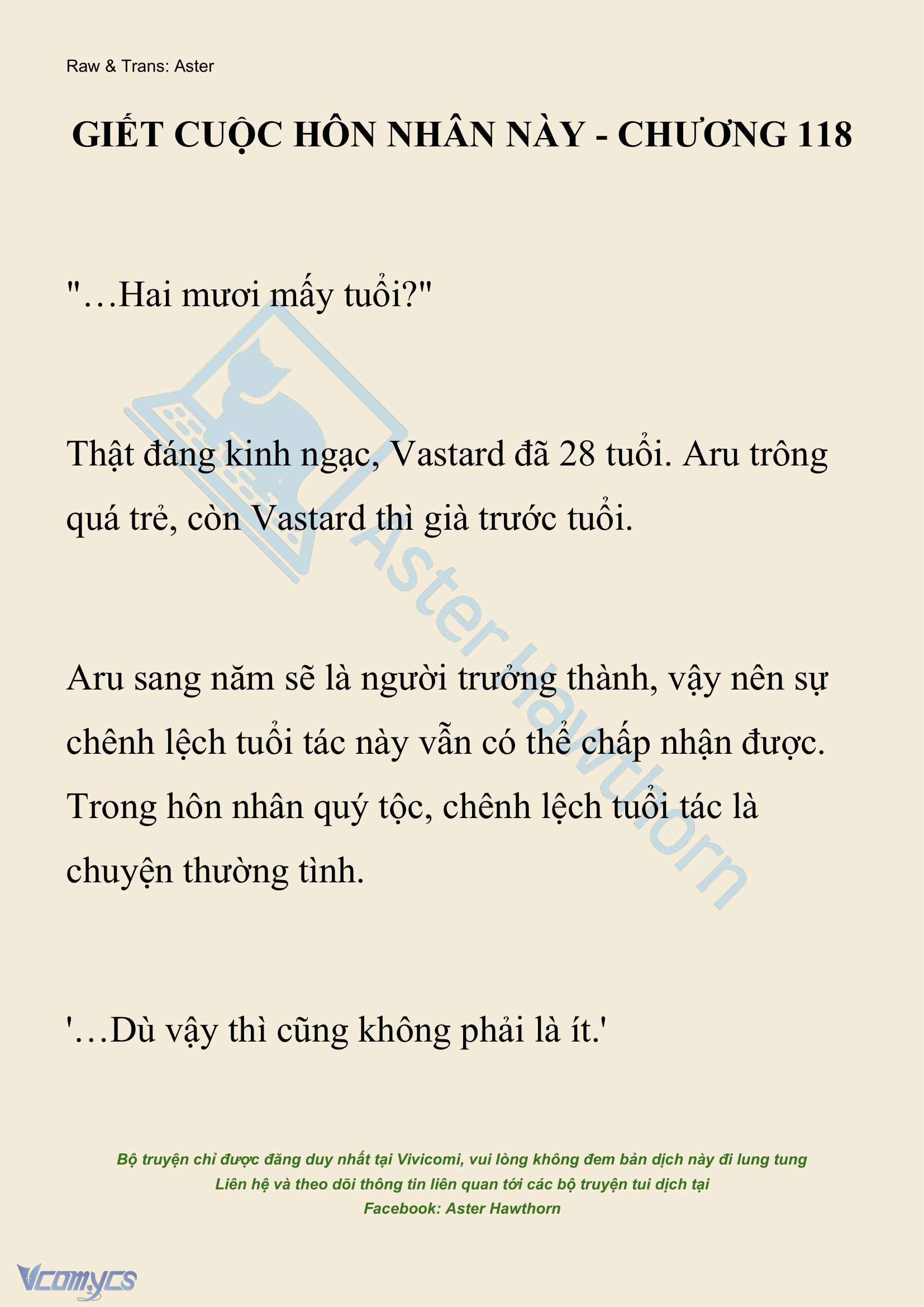 [NOVEL] Giết Cuộc Hôn Nhân Này Chap 118 - Trang 2
